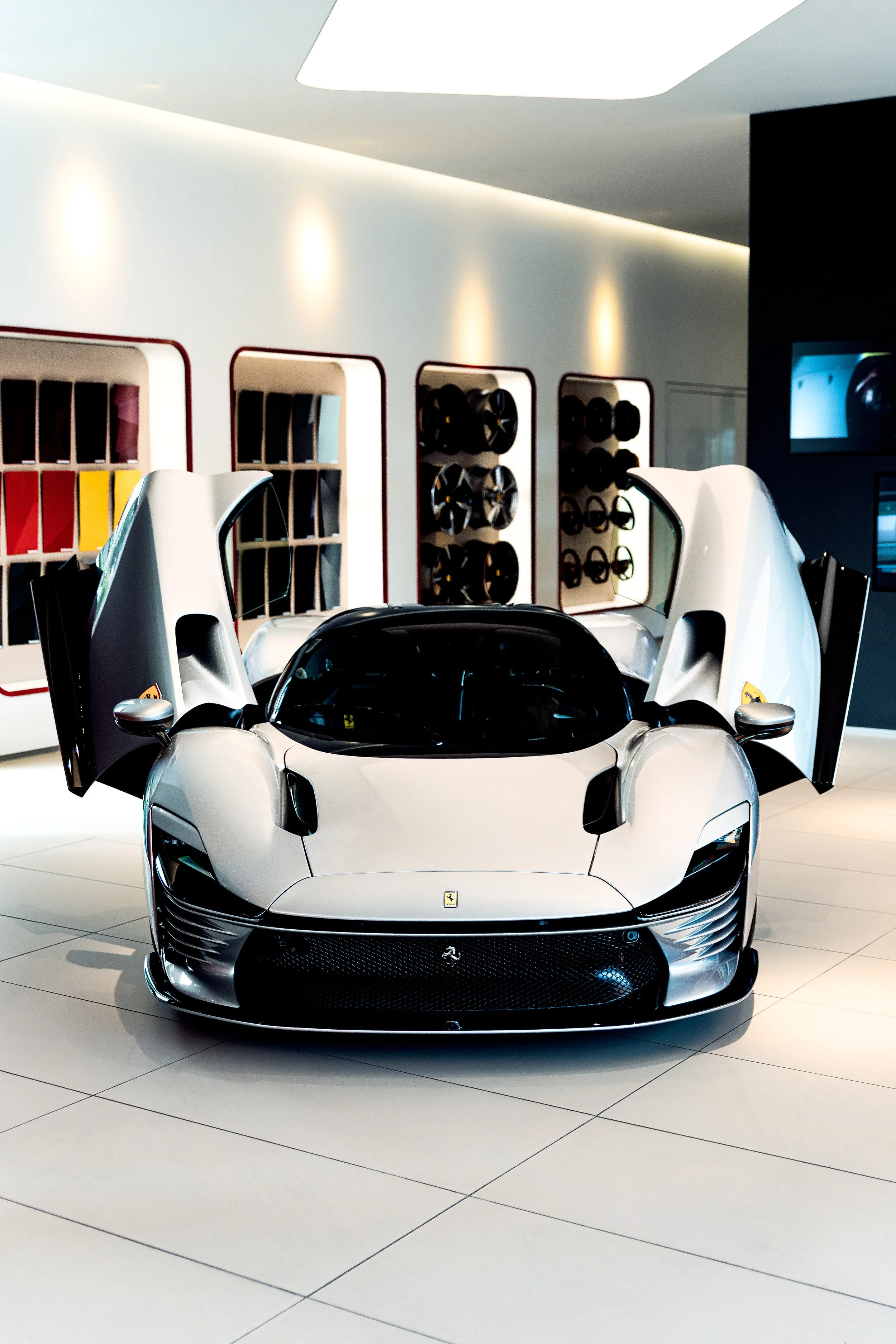 Argento Nürburgring Daytona SP3 Ferrari Berlin Riller & Schnauck Autofotograf für Händler und Showrooms Berlin