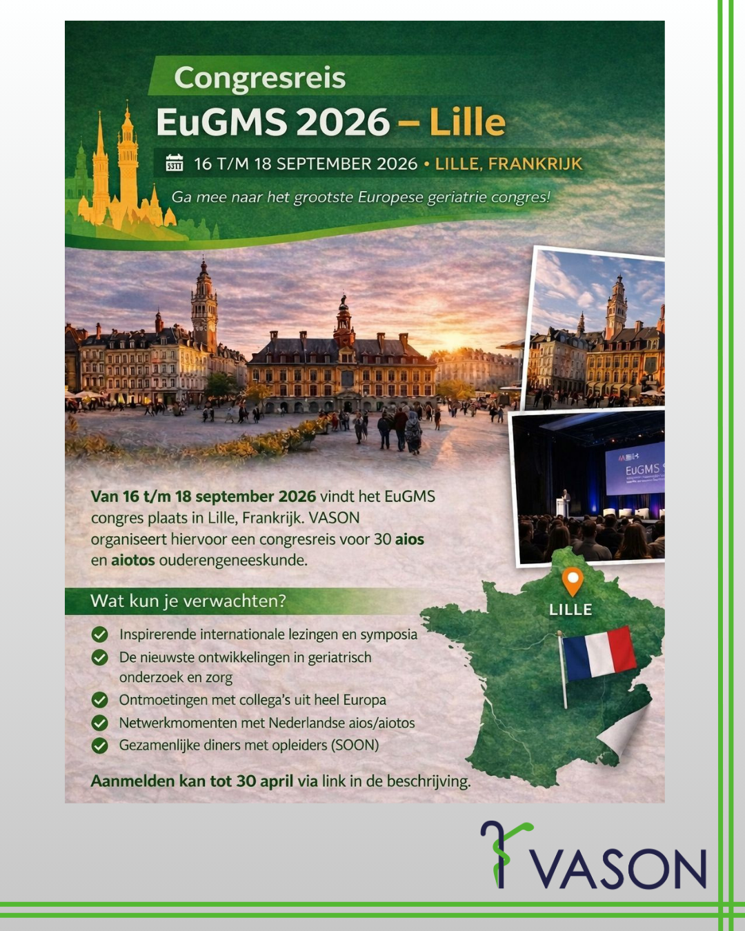 EUGMS inschrijving geopend