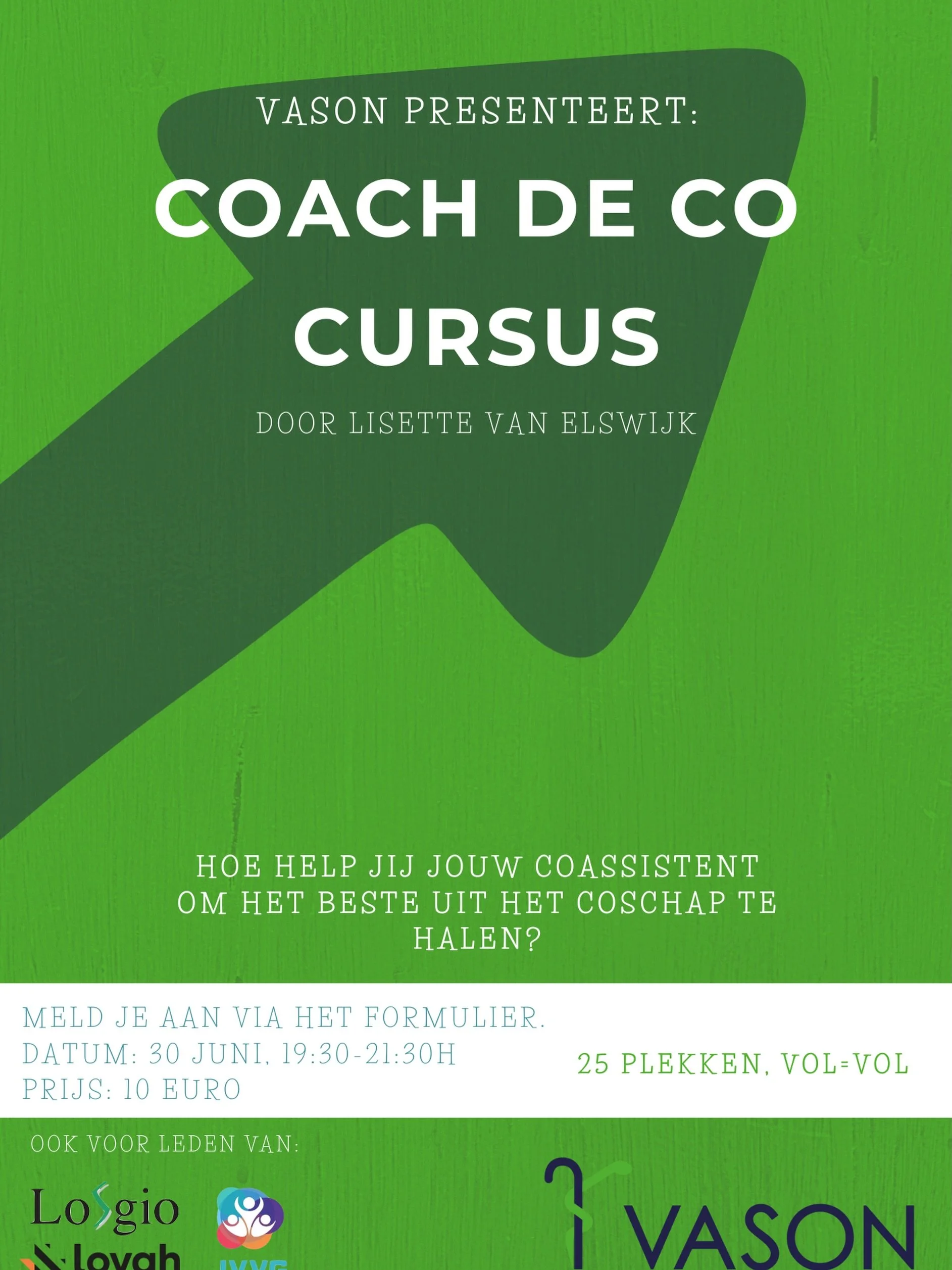 Hoe zorg je ervoor dat jouw coassistent het beste coschap van de master heeft of hoe ga je om met de coassistent die het allemaal wel weet en weinig motivatie heeft? Als ambassadeurs van ons vak doen wij ons best om het zo leuk mogelijk te maken. In 