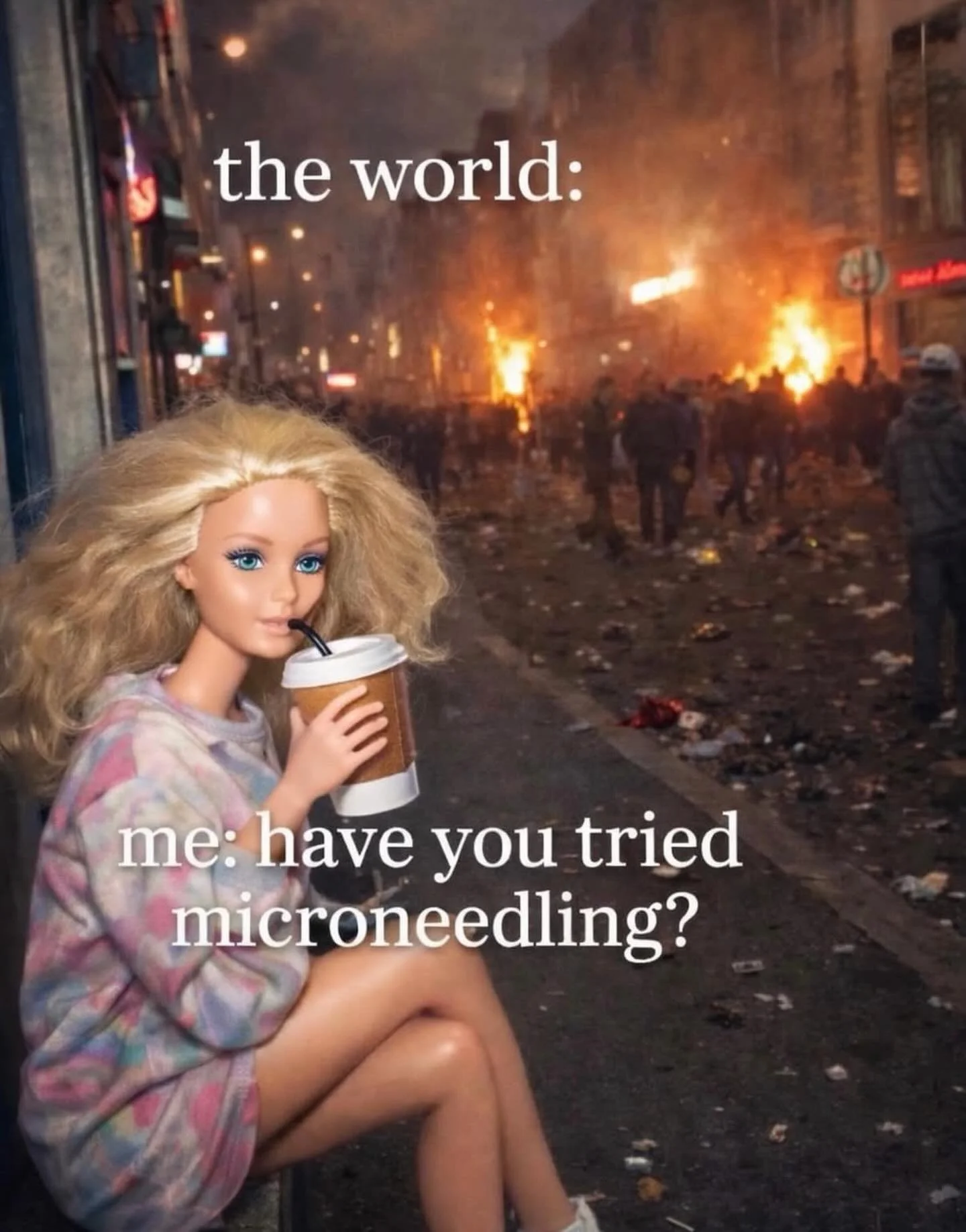 This really is an accurate representation of how it&rsquo;s been feeling lately 🙉😅

Just out here doing my best guys 🙏🏻😂

#skinclinicmullingar #microneedling #irishskinclinic #advancedskintreatment #westmeath