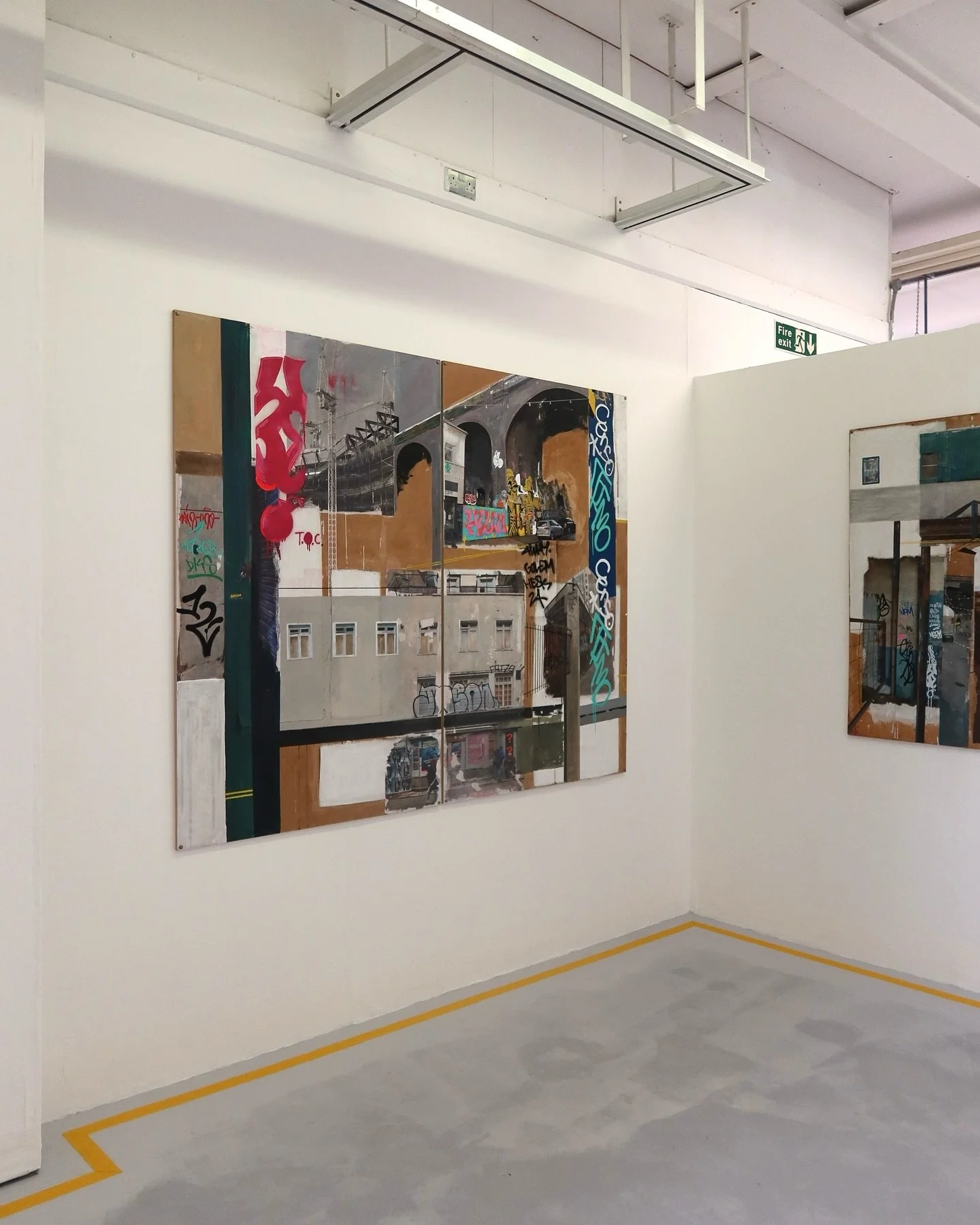 Over the past 5 years I have had the privilege of developing and refining my art practice at both UAL Camberwell and Loughborough University. This has culminated in my collection MIND THE GAP exhibited in Loughborough School of Design and Creative Ar