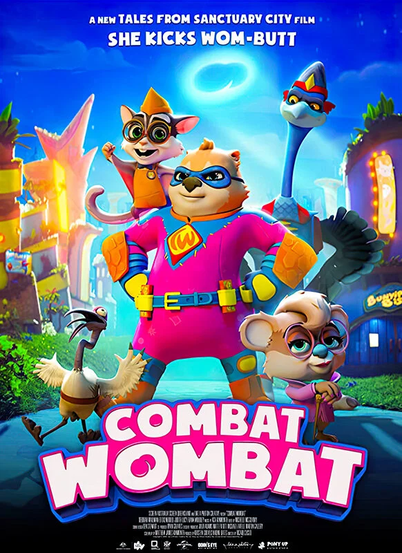 In a fun and furry spin on the classic "recluse becomes reluctant hero" tale; Maggie Diggins, a wombat turned Wonder Woman, unintentionally becomes the city's superhero after she begrudgingly saves a rookie caped crusader from certain doom.