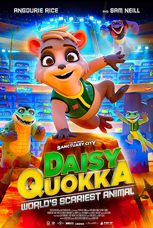 When an unbearably adorable, eternally optimistic Quokka named Daisy wants to achieve the impossible – to win the annual ‘World’s Scariest Animal’ championship, she enlists the guidance of a washed-up, former champion, a grouchy Saltwater Crocodile,