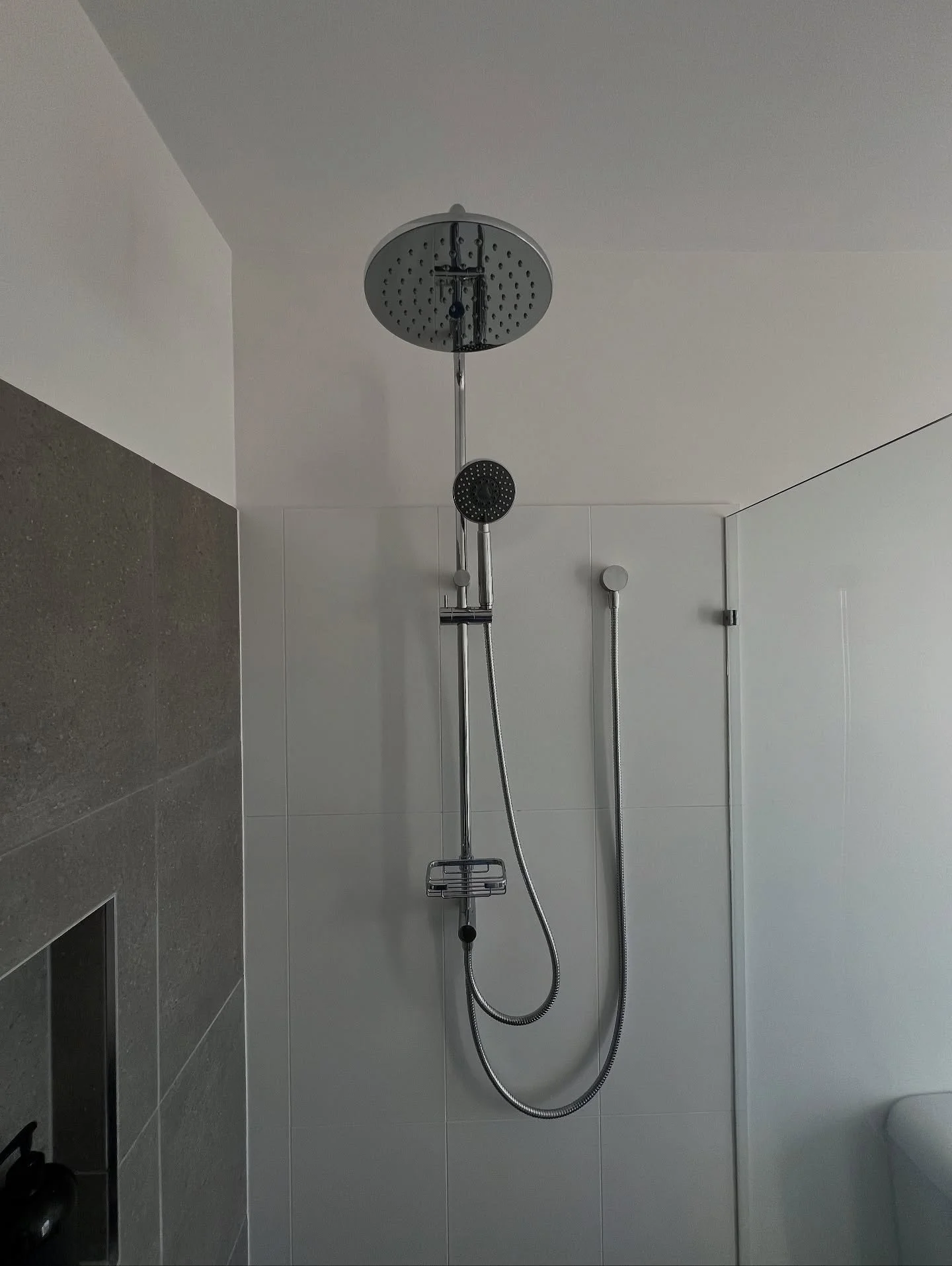 Today we upgraded our client&rsquo;s home with two stunning Fienza Michelle multi-function shower roses, giving their family a fresh new shower experience.

While on site, we also pressure tested the home and found the water pressure sitting at 150kP