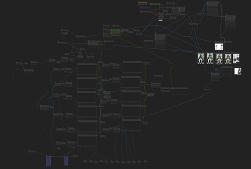 The generative workflow behind the catalogs.