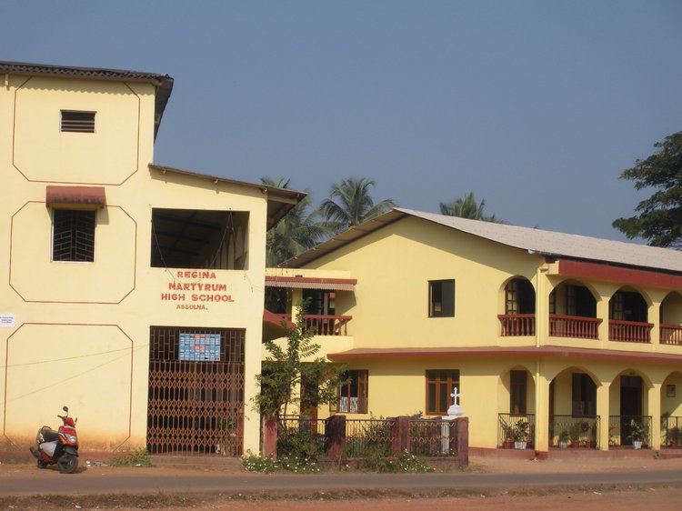 Regina Martyrum High School building.