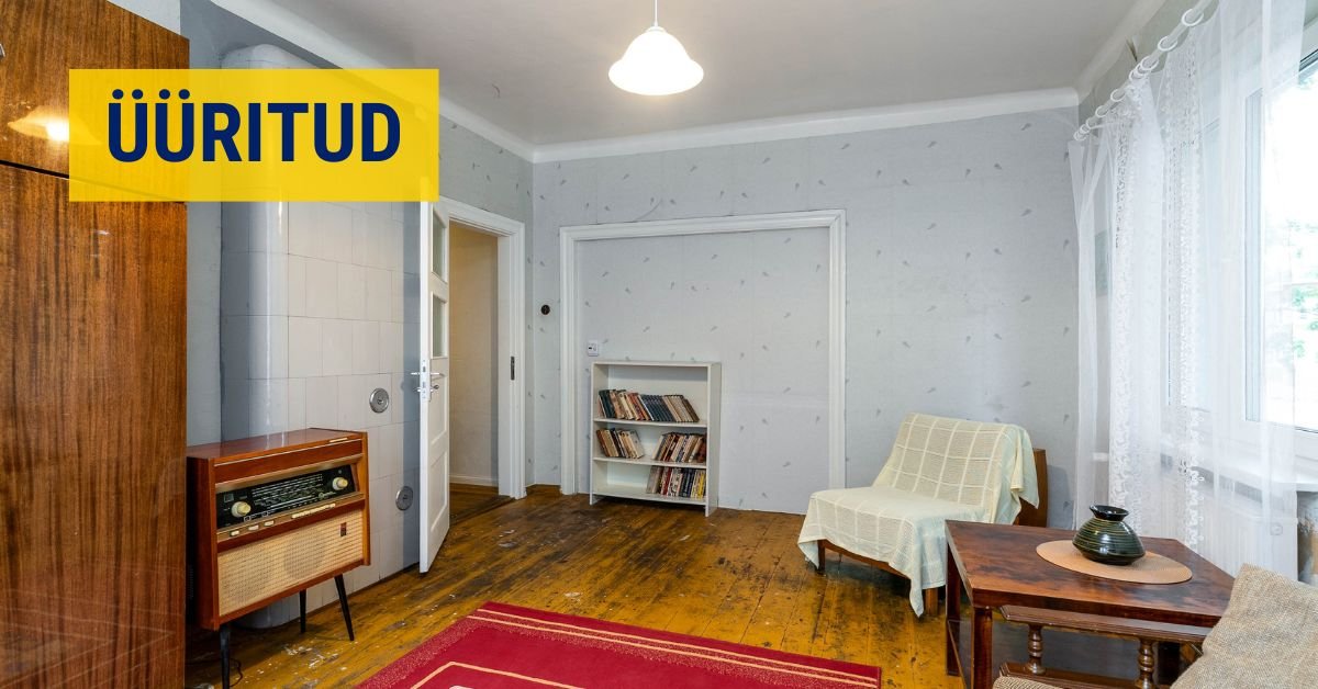 2-toaline keskküttega üürikodu Viljandi kesklinnas