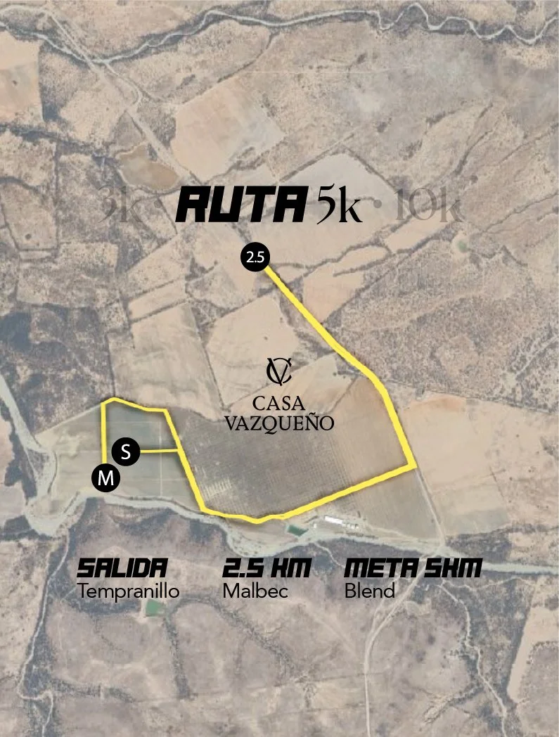 5km Vino y corrió Casa Vazqueño 2025