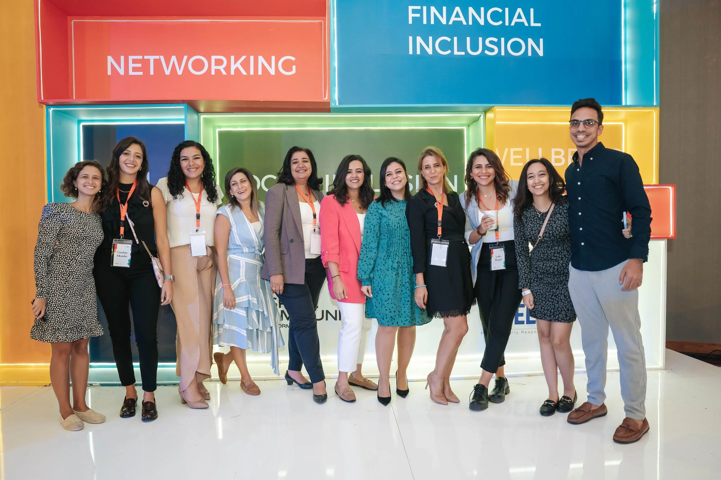The Regional Sustainable Development Forum team in a group photo at the inaugural edition of the event.