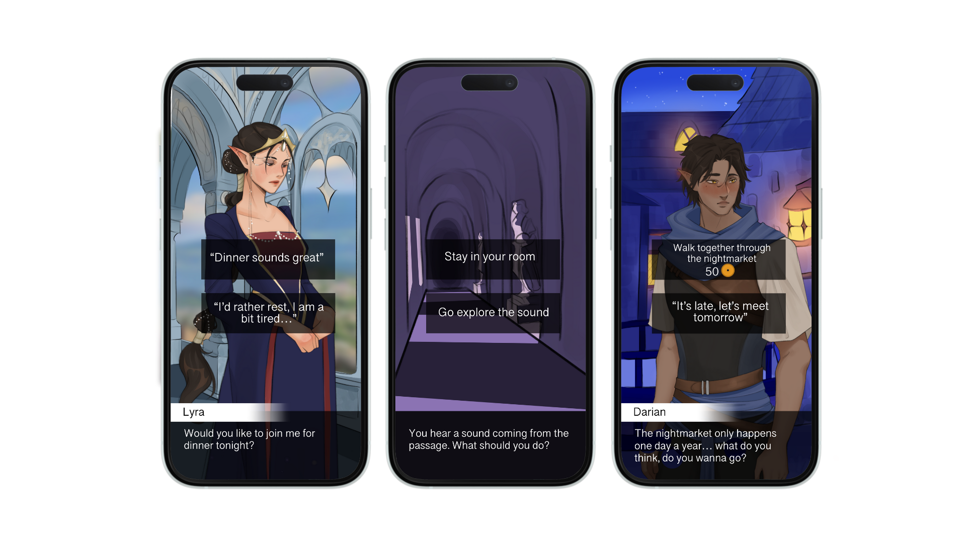 ECHOES OF THE MYTH - Mockups