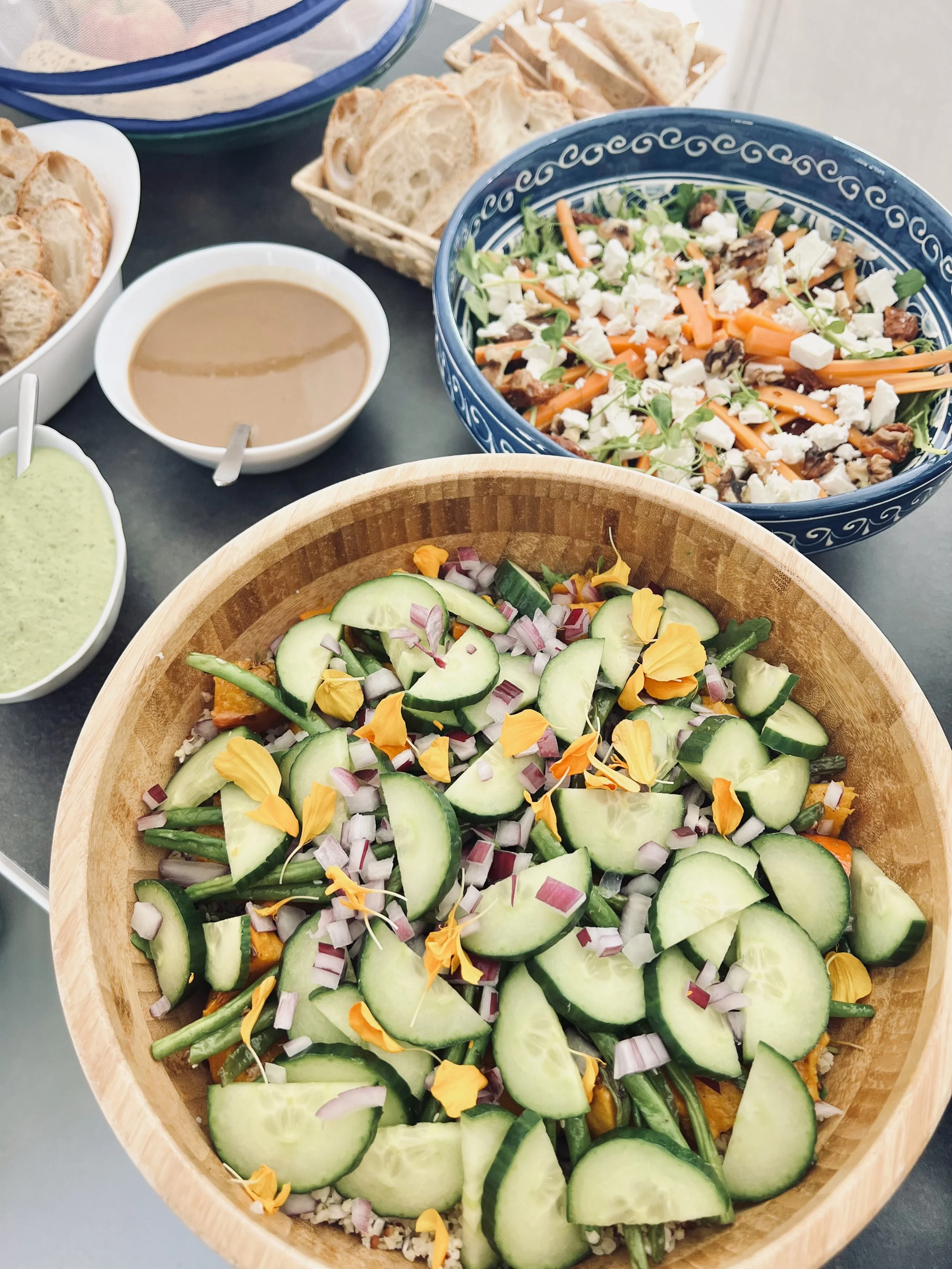 Cuisine Végétarienne - Cheffe privée - Retraite de Yoga