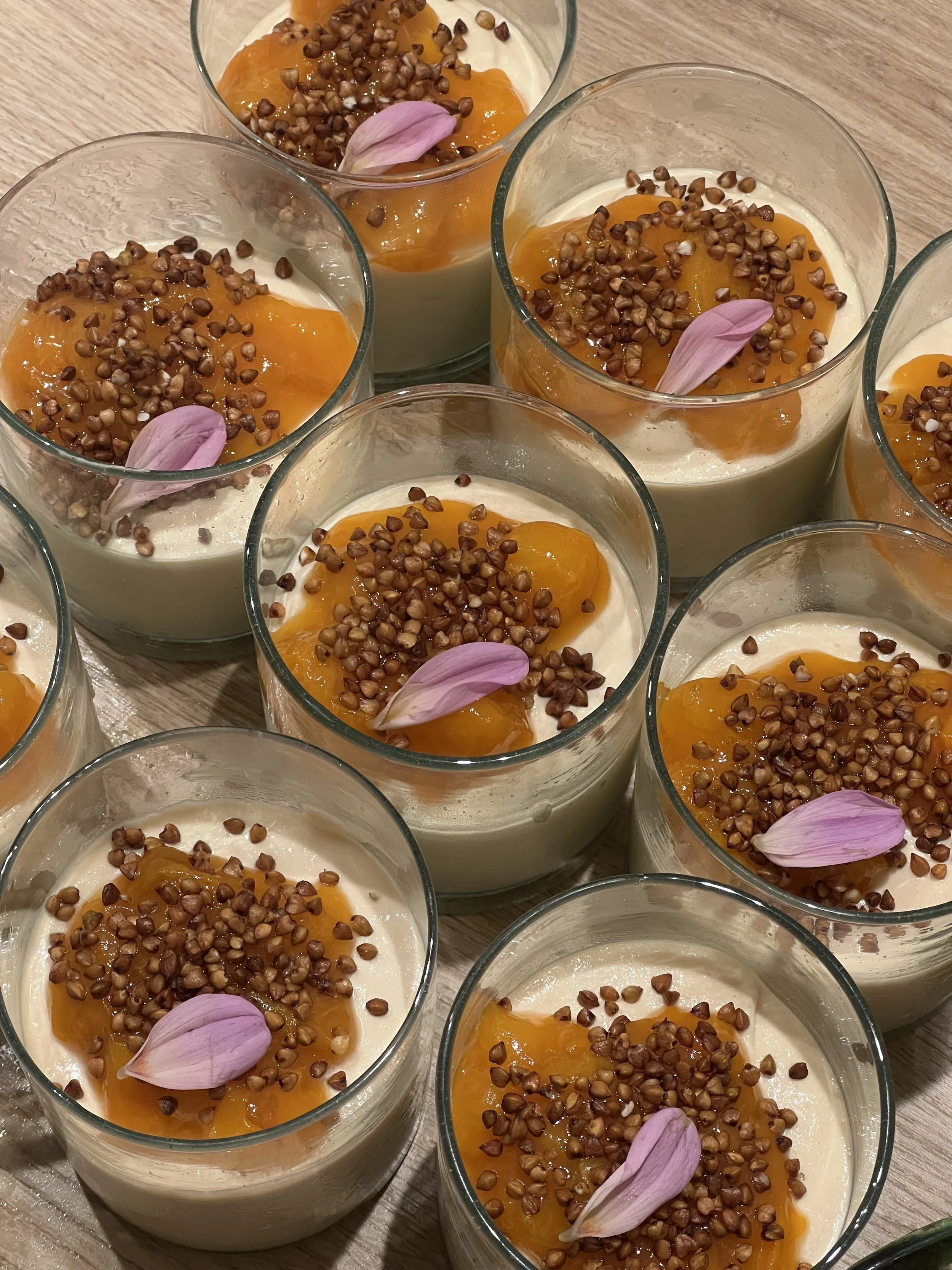 Crème végétale - Cuisine Végétarienne - Cheffe privée - Retraite de Yoga