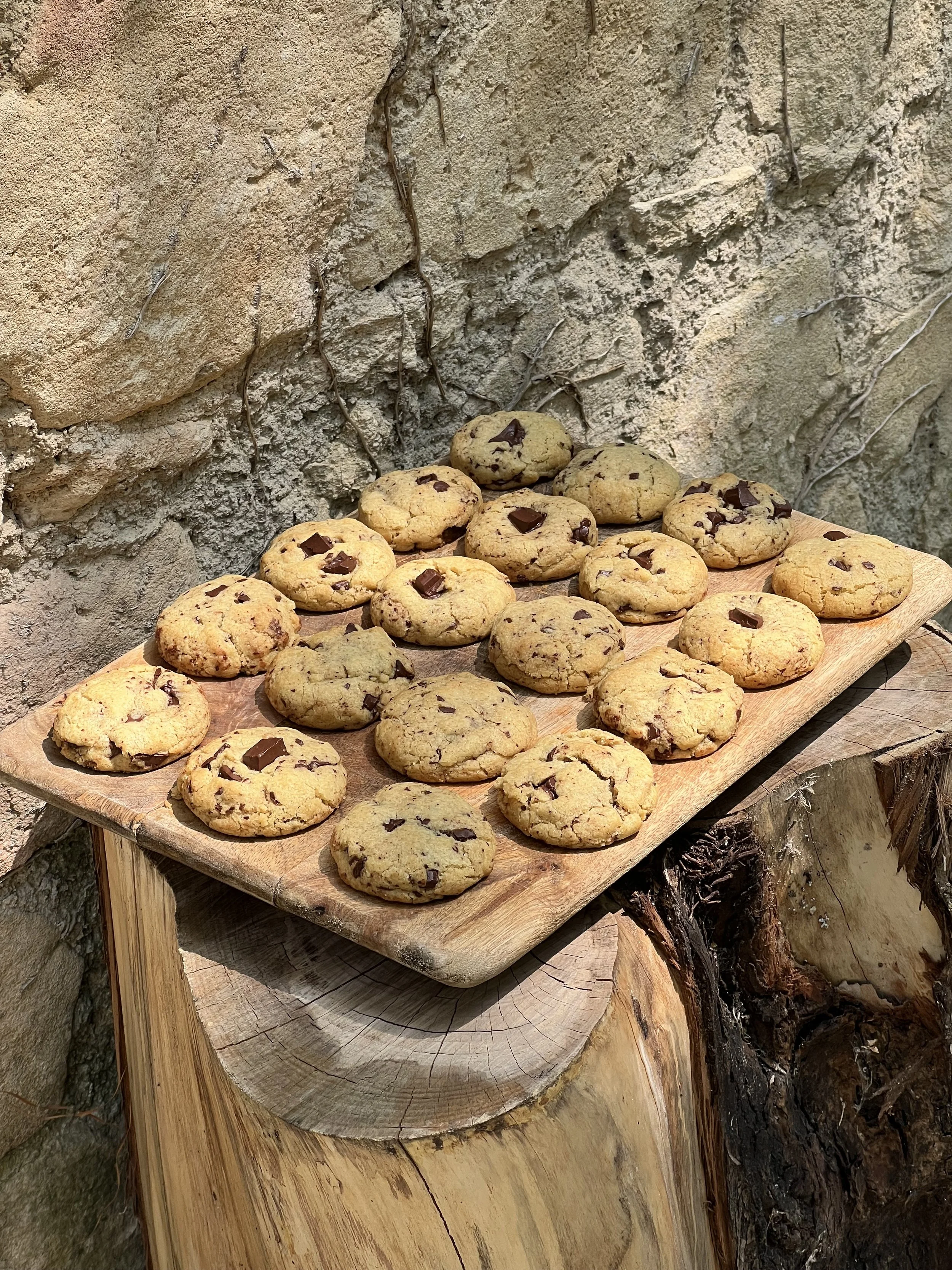 Cookies à l'huile d'olive - Cuisine Végétarienne - Cheffe privée - Retraite de Yoga