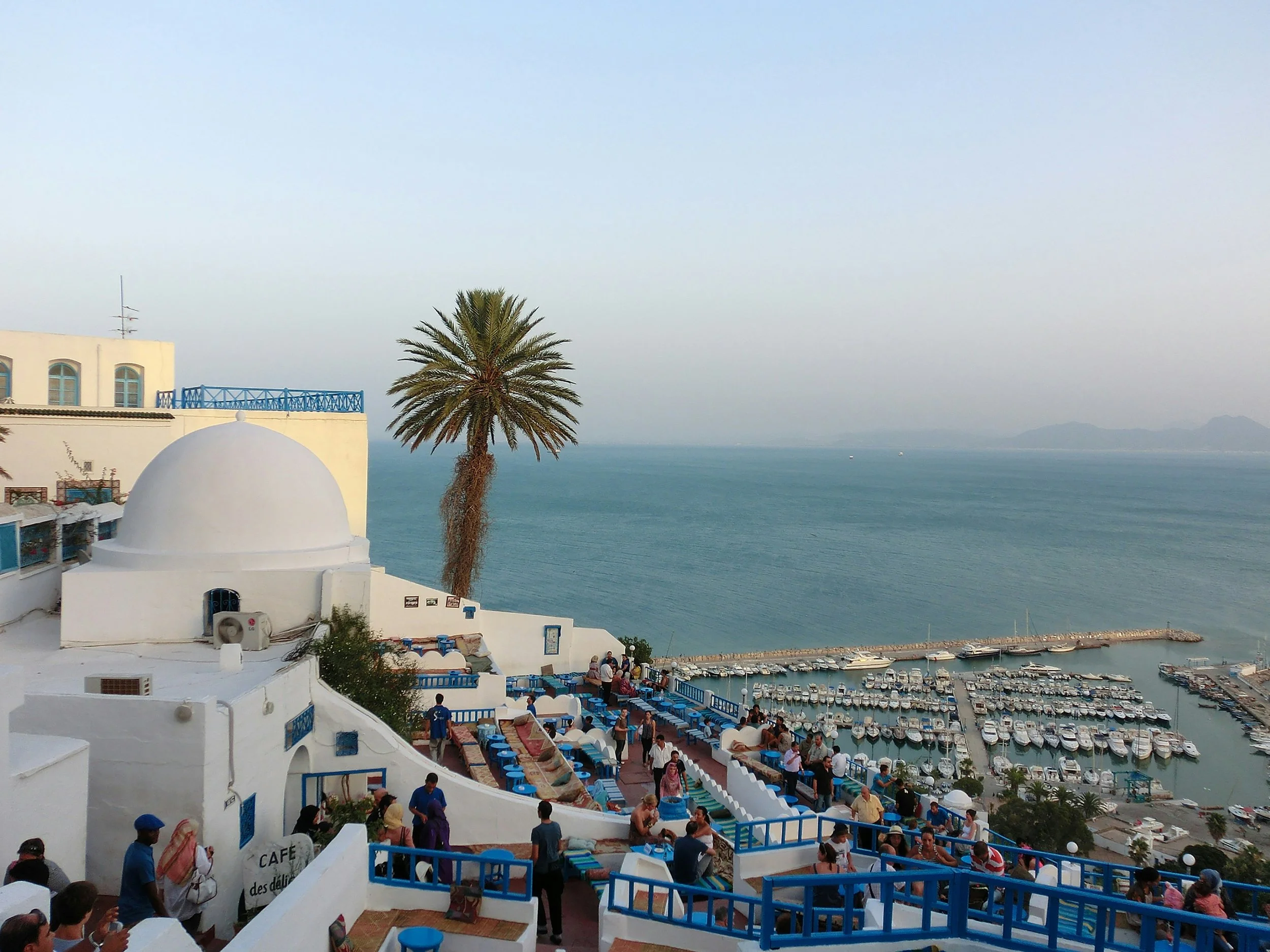 Sidi Bou Said and Club Gingembre in Tunis