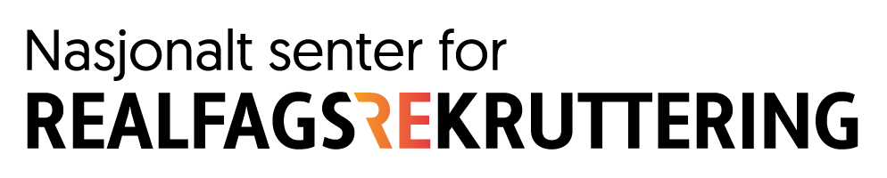 Logo for Nasjonalt senter for realfagsrekrutering.