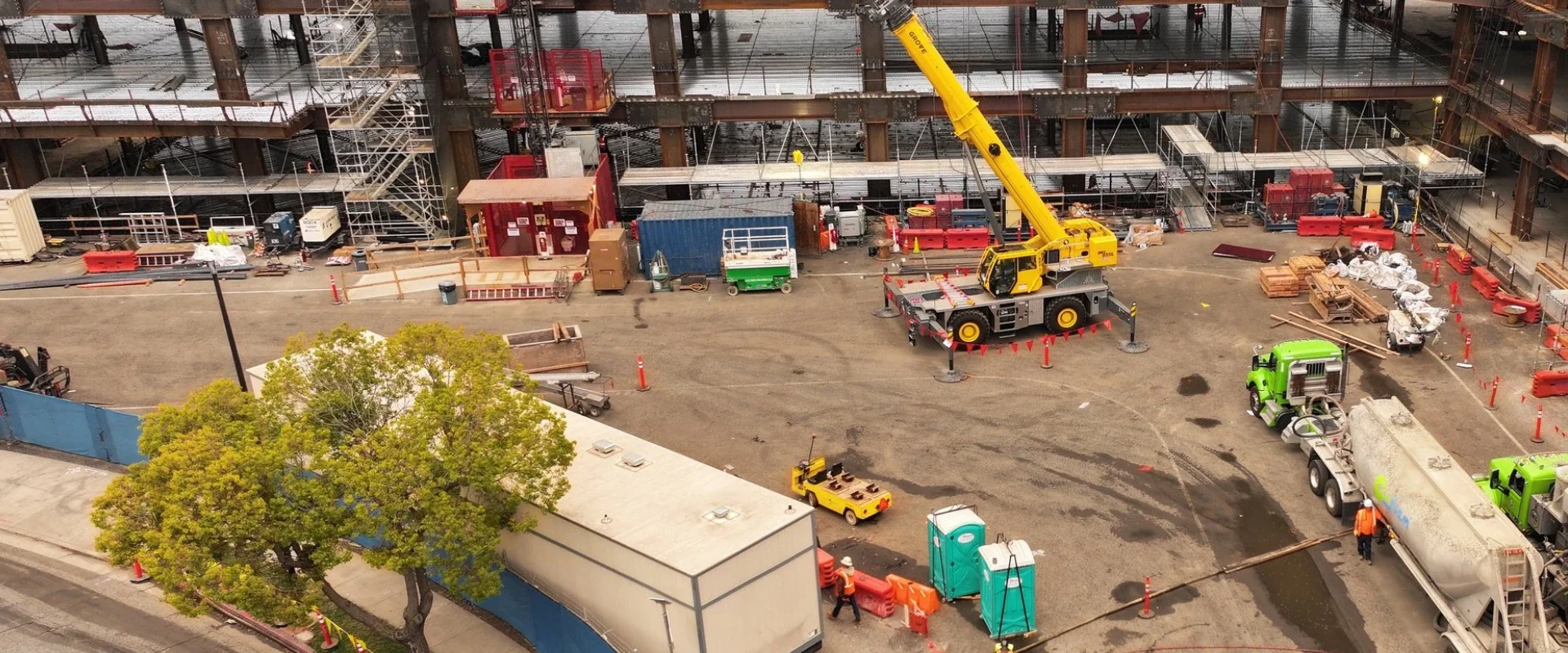Kaiser Permanente hospital construction site