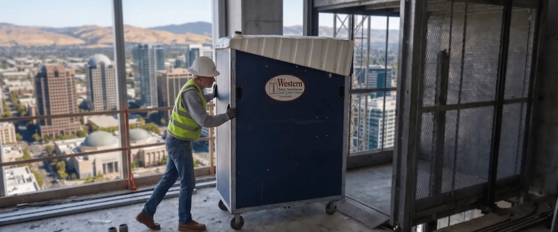 High Rise Porta Potty Rentals