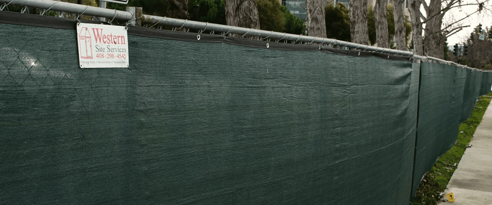Temporary Construction Fence Rental