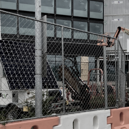 Temporary fence rentals for community safety