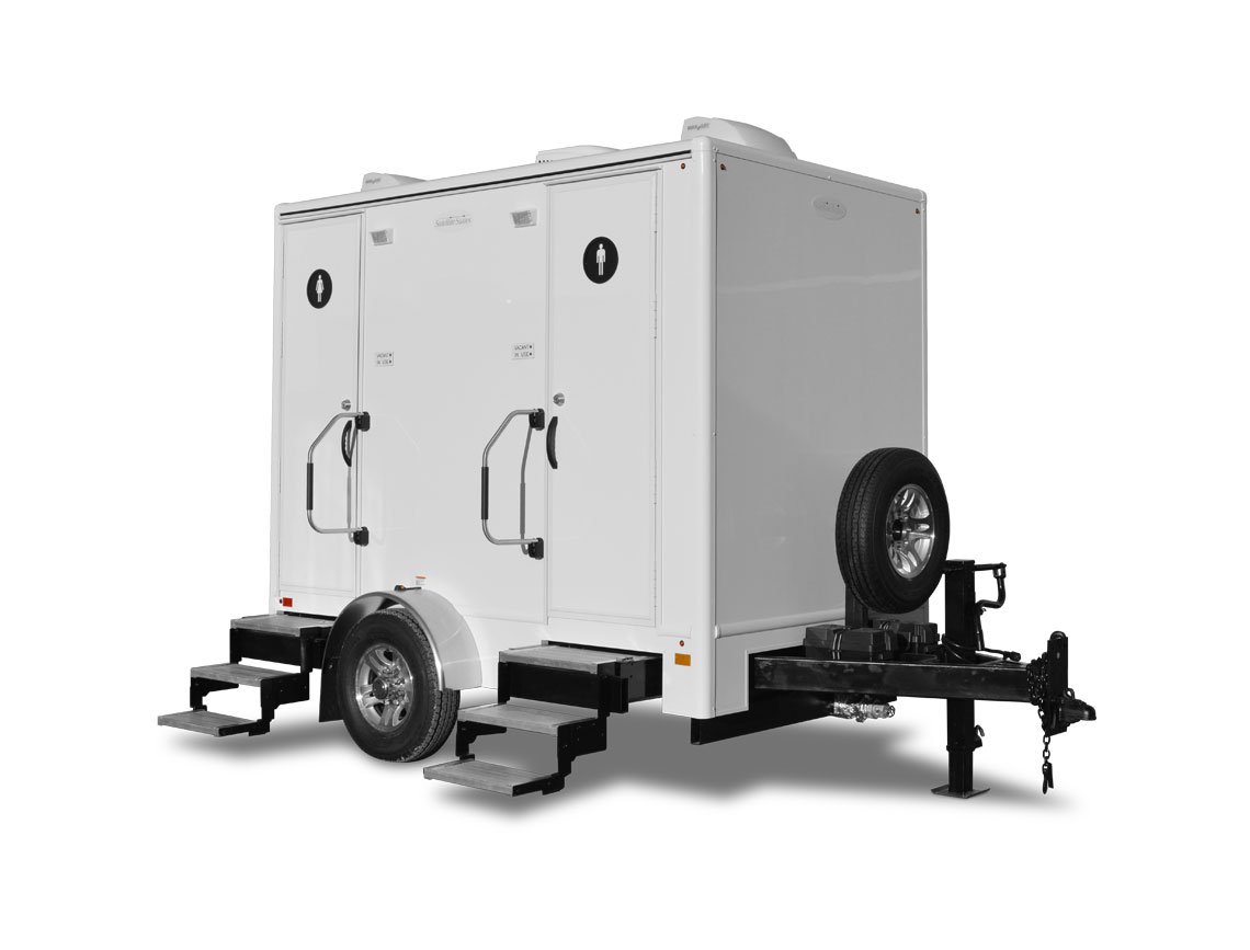 2 Stall Portable Restrooms