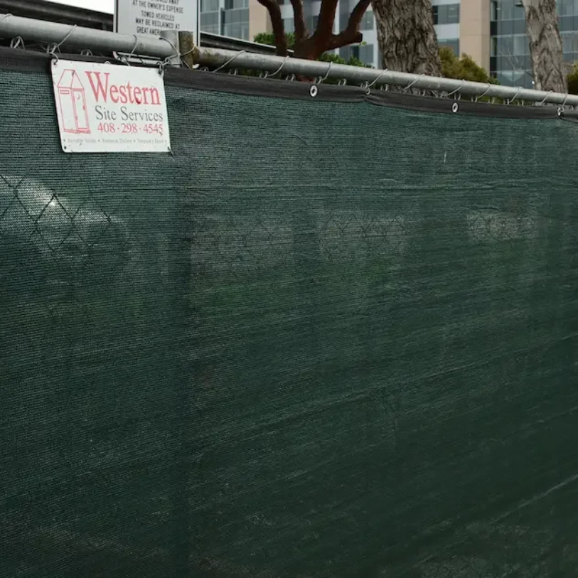 Chain Link fence rental for parks and public works projects