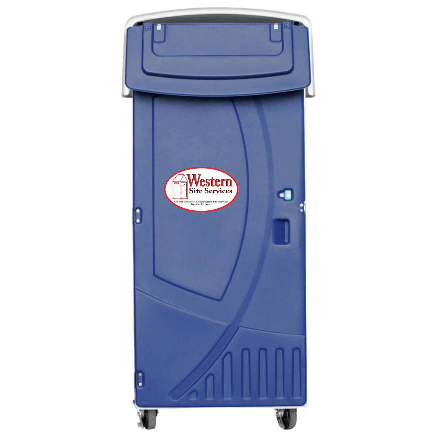 high rise porta potty