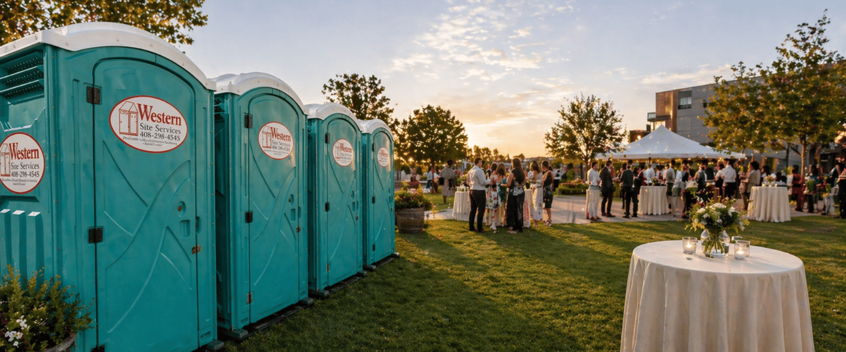 Bathroom Rentals for Weddings: Costs and Considerations