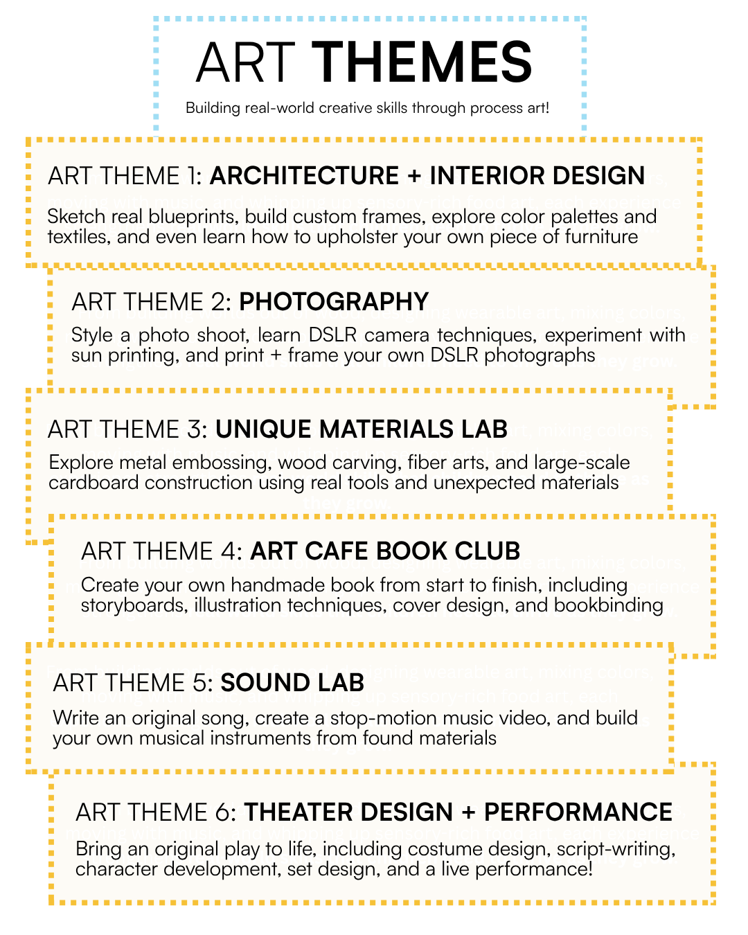 Art Cafe Fall Themes