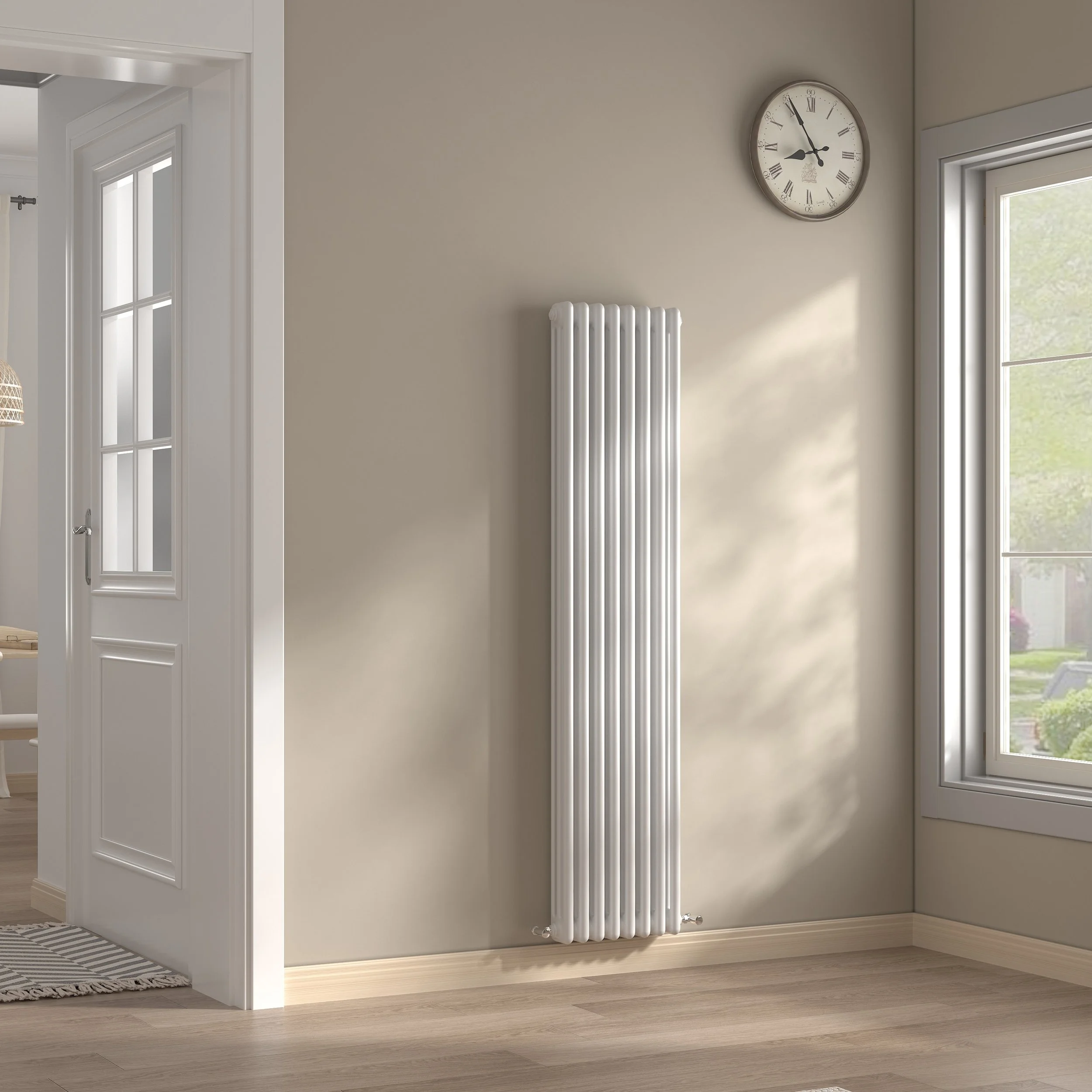 Vertical Cast Iron Radiator Triple Column