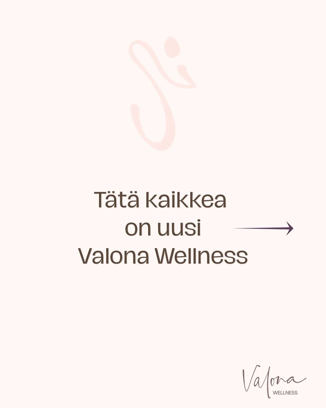 Hyvinvoinnin keidas on nyt Valona Wellness.
Valona ei ole en&auml;&auml; paikka, johon toiminta alun perin sidottiin, vaan se on kasvanut konseptiksi, joka kulkee mukanasi eri ymp&auml;rist&ouml;ihin.

Valona Wellness kokoaa yhteen kaiken sen, mit&au