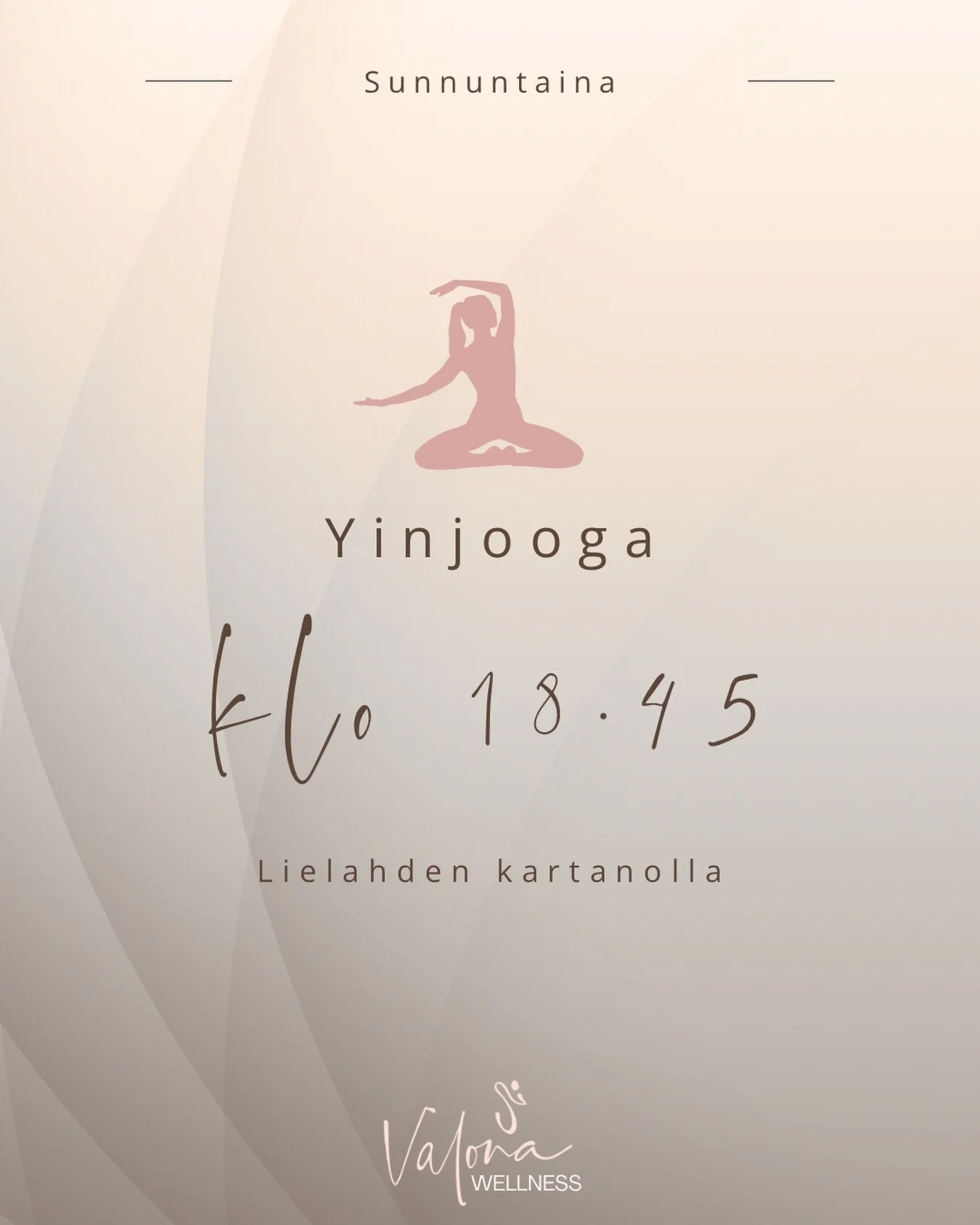 Sunnuntai-ilta avaa oven rauhaan.
Yinjooga Lielahden kartanolla klo 18.45 kannattelee lempe&auml;sti kohti uutta viikkoa.

Tule hengitt&auml;m&auml;&auml;n itsesi takaisin kehoon.✨

Www.varaaheti.fi/valonahyvinvoinninkeidas