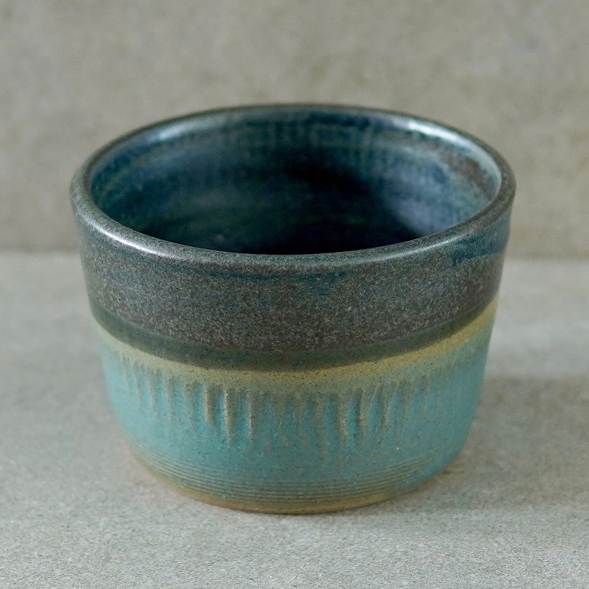 "Coastal Storm" Tea Bowls