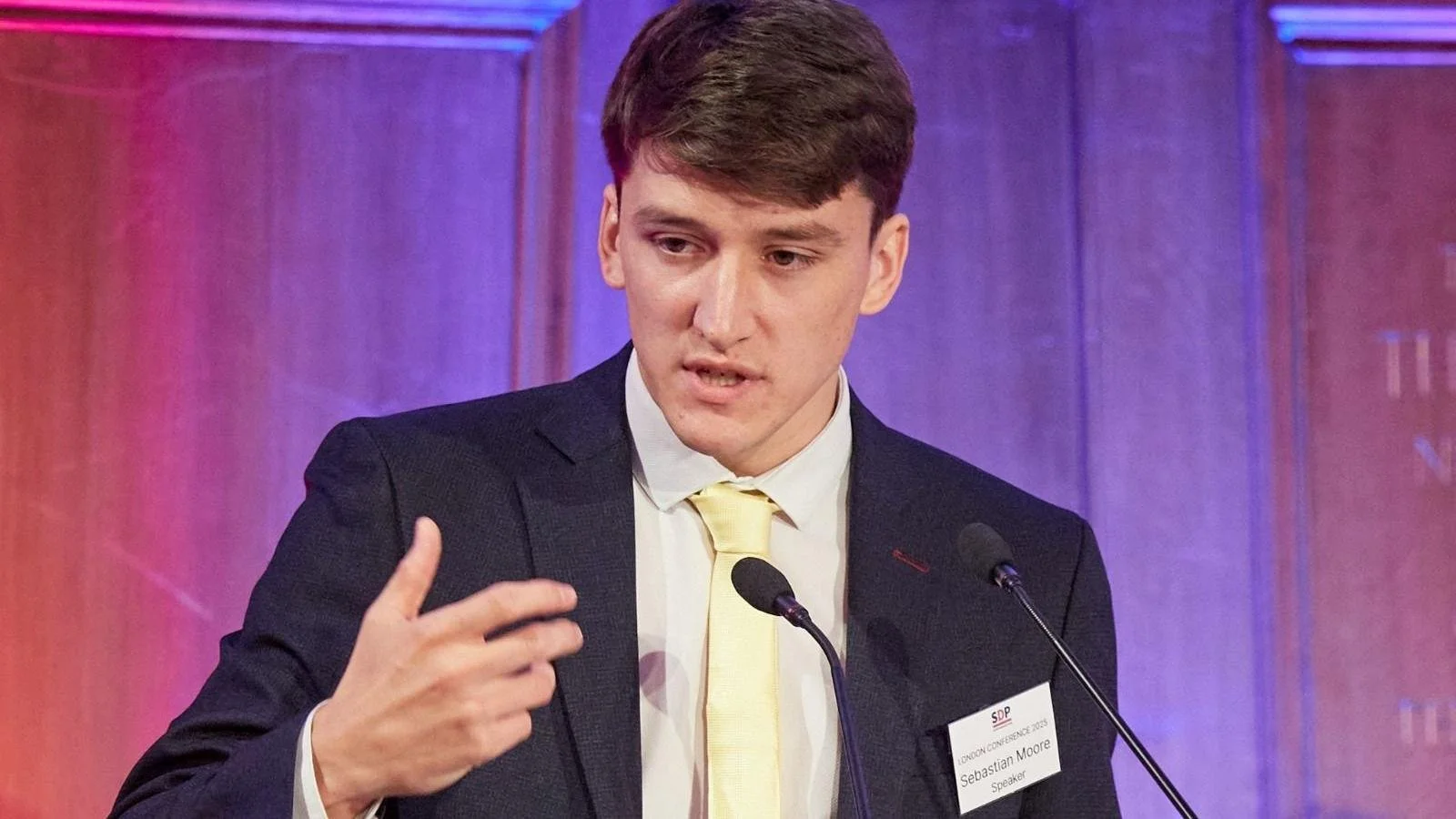 The Christian Vote highlights Sebastian Moore, SDP candidate in the Gorton and Denton by-election 