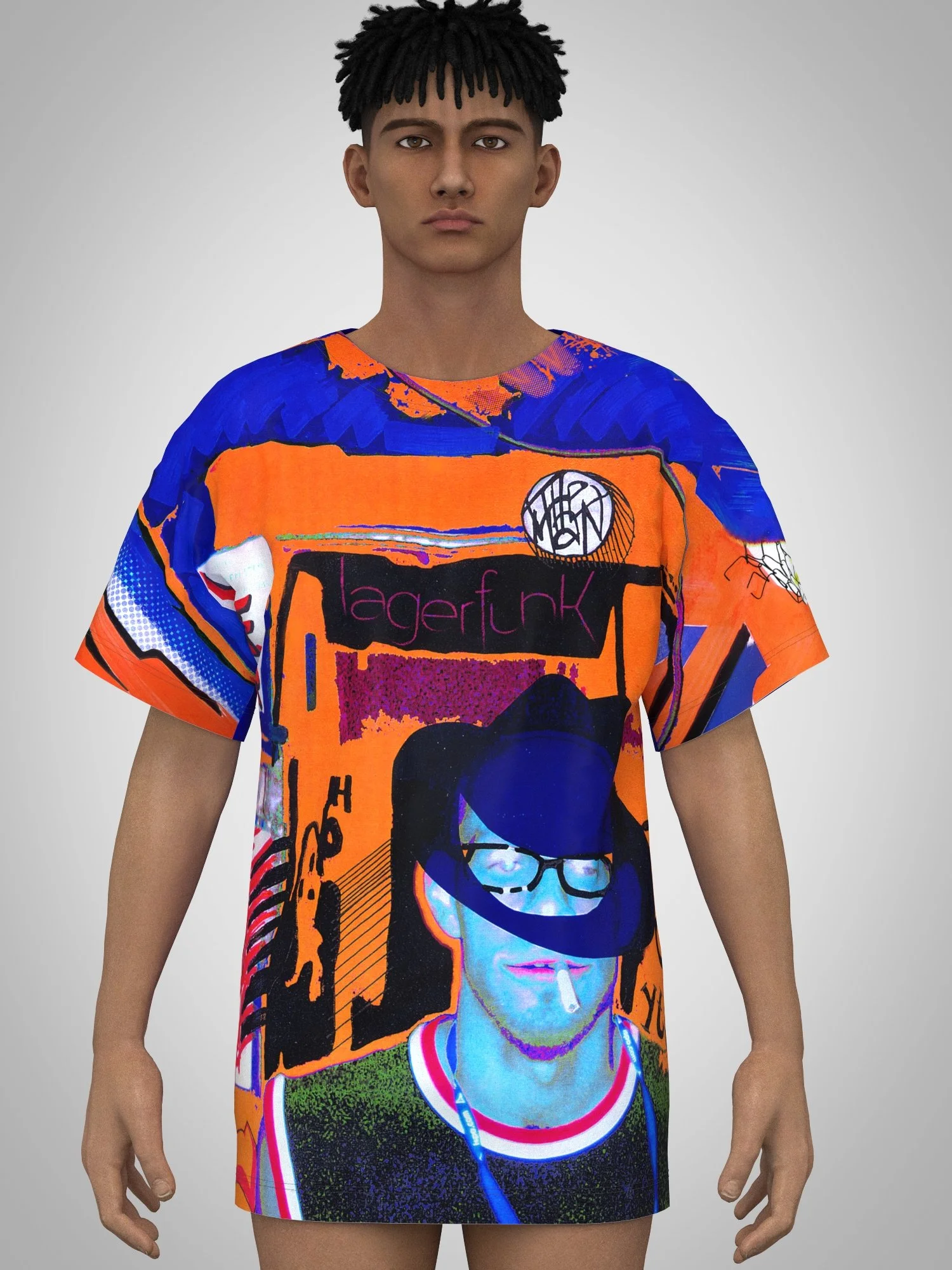 lagerfunk dman dgansta long line baggy tee.jpg