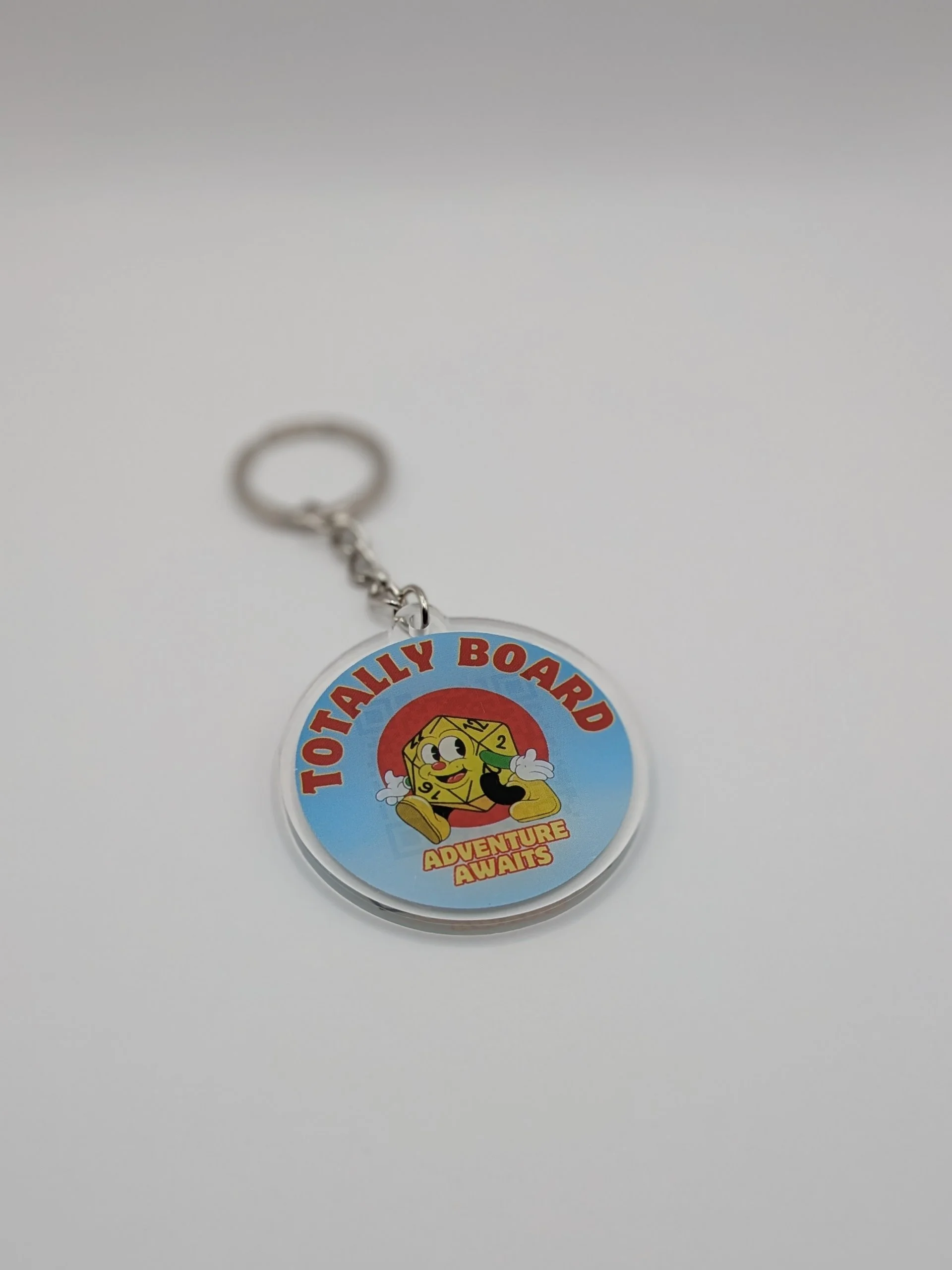 'Totally Board' Adventure Keychain