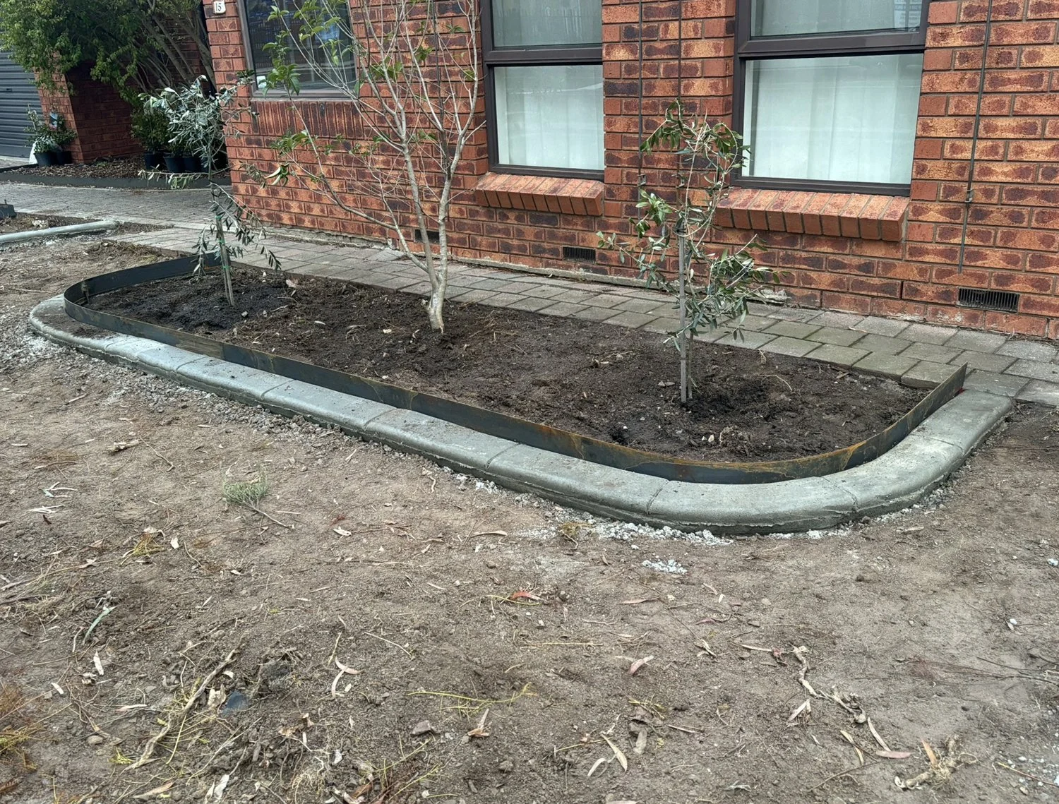 steel garden edging services Melbourne