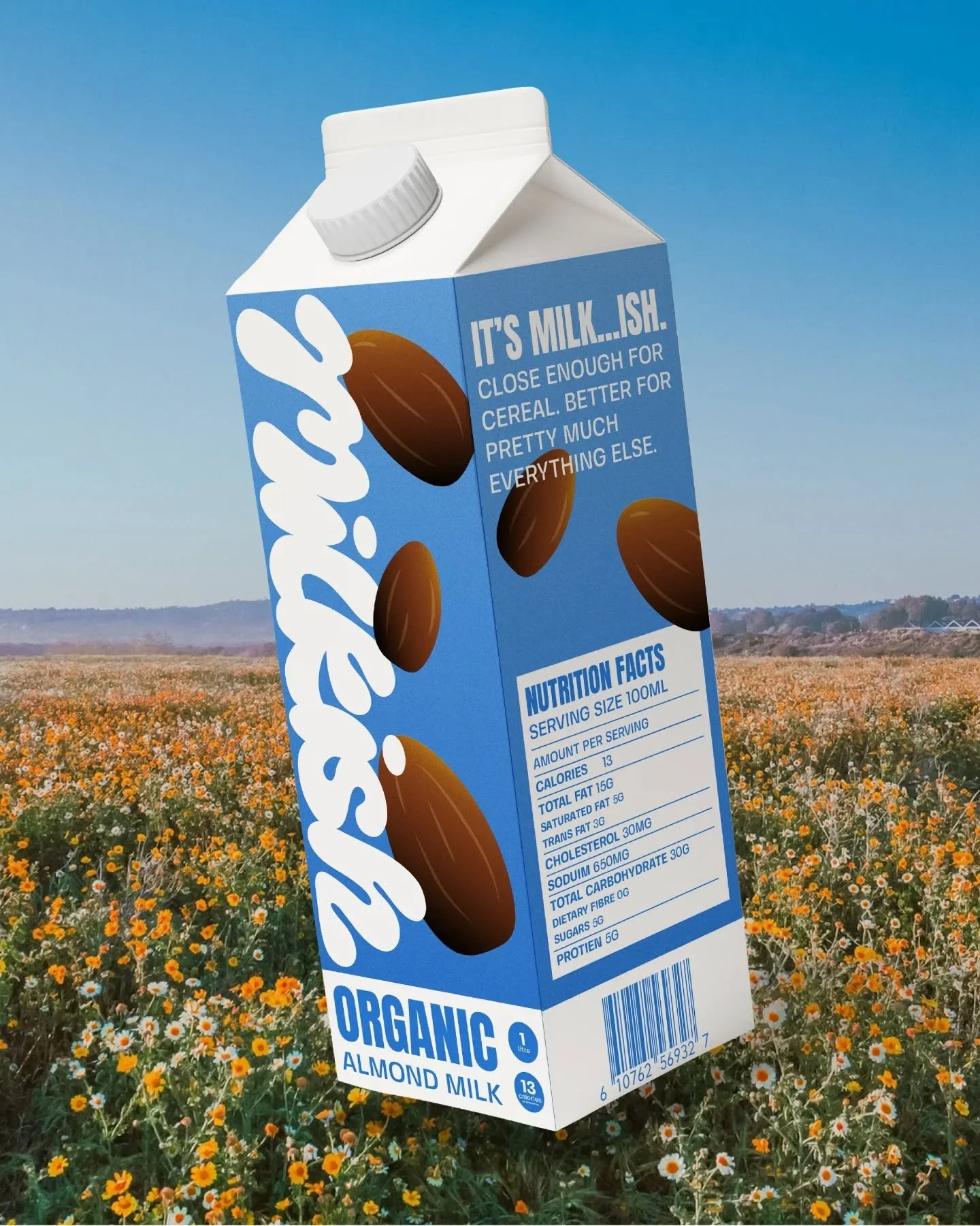 MILKISH - Kinda milk. Kinda better.

Made for mornings, coffees and everything in between, Milkish brings a smooth, steady comfort to your day.

Thanks @designerbriefs and @theoryofours for the great brief!
-
-
-
#dbmilkish #freelancedesigneruk #bran