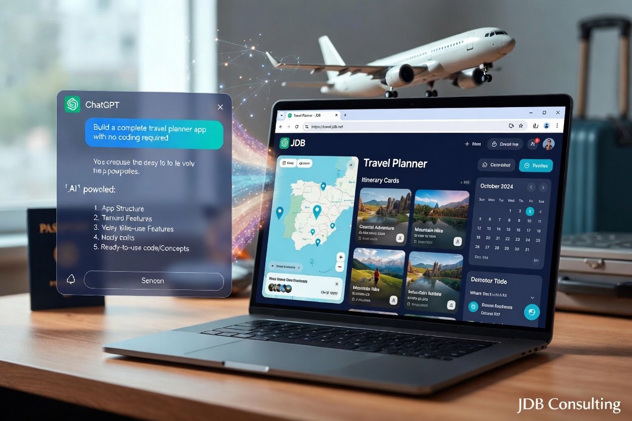 How I Built a Complete Travel Planner App Using ChatGPT 5.5 and Codex (No Coding Required)