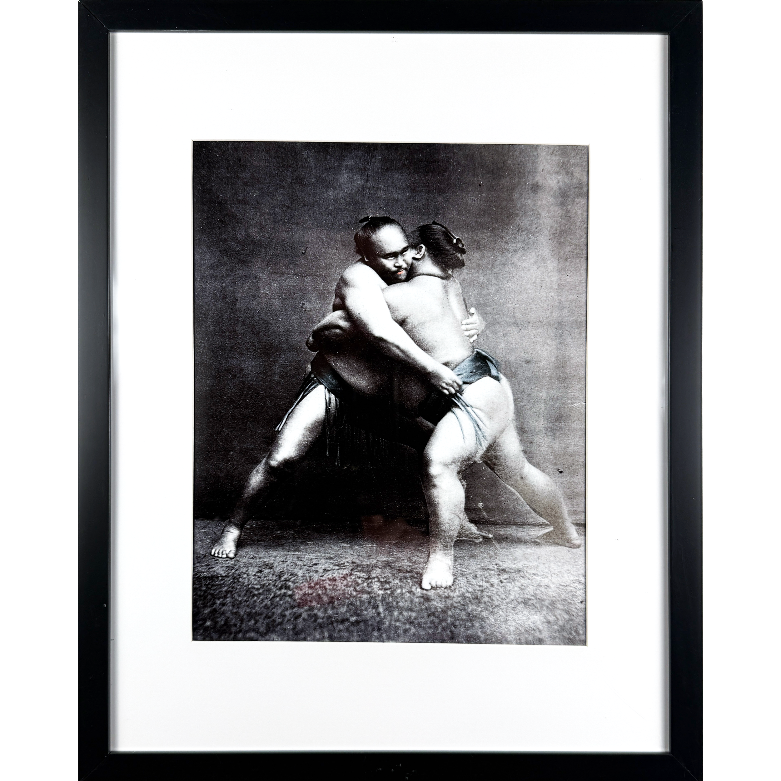 Sumo Wrestlers 12"w x 15"h