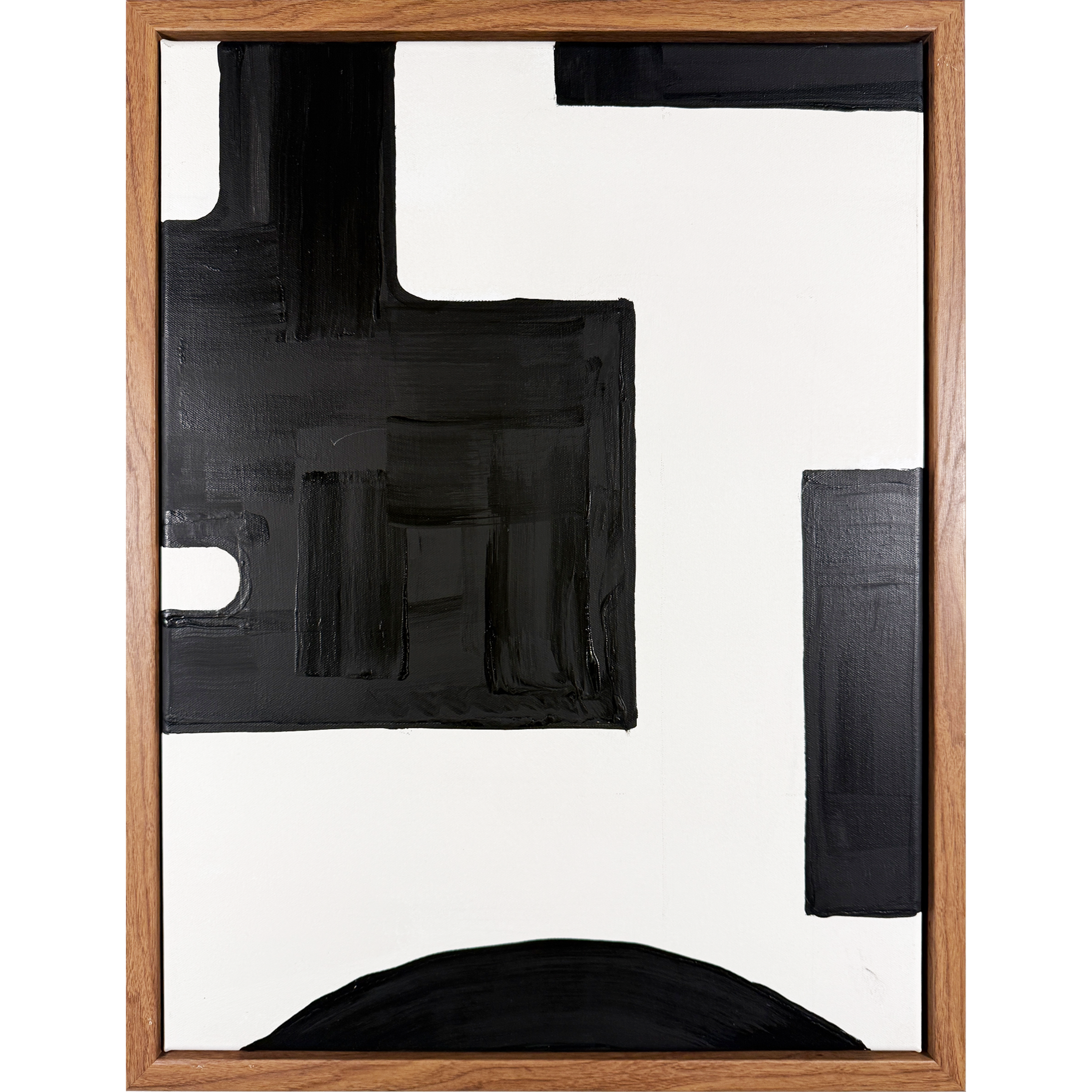 Black and White Diptych 1 of 2 - 20"w x 26"h