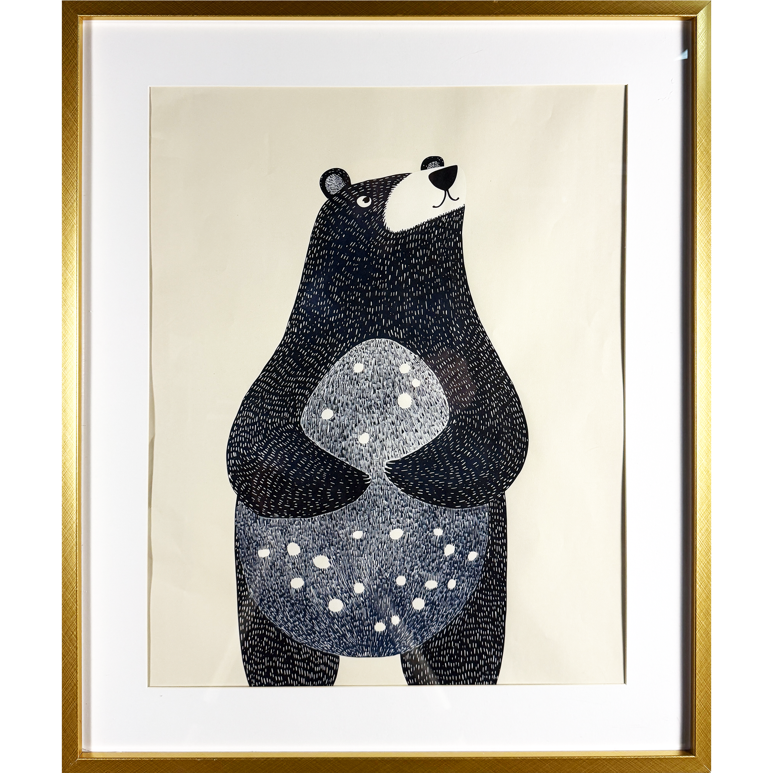 Little Bear 21"w x 25"h