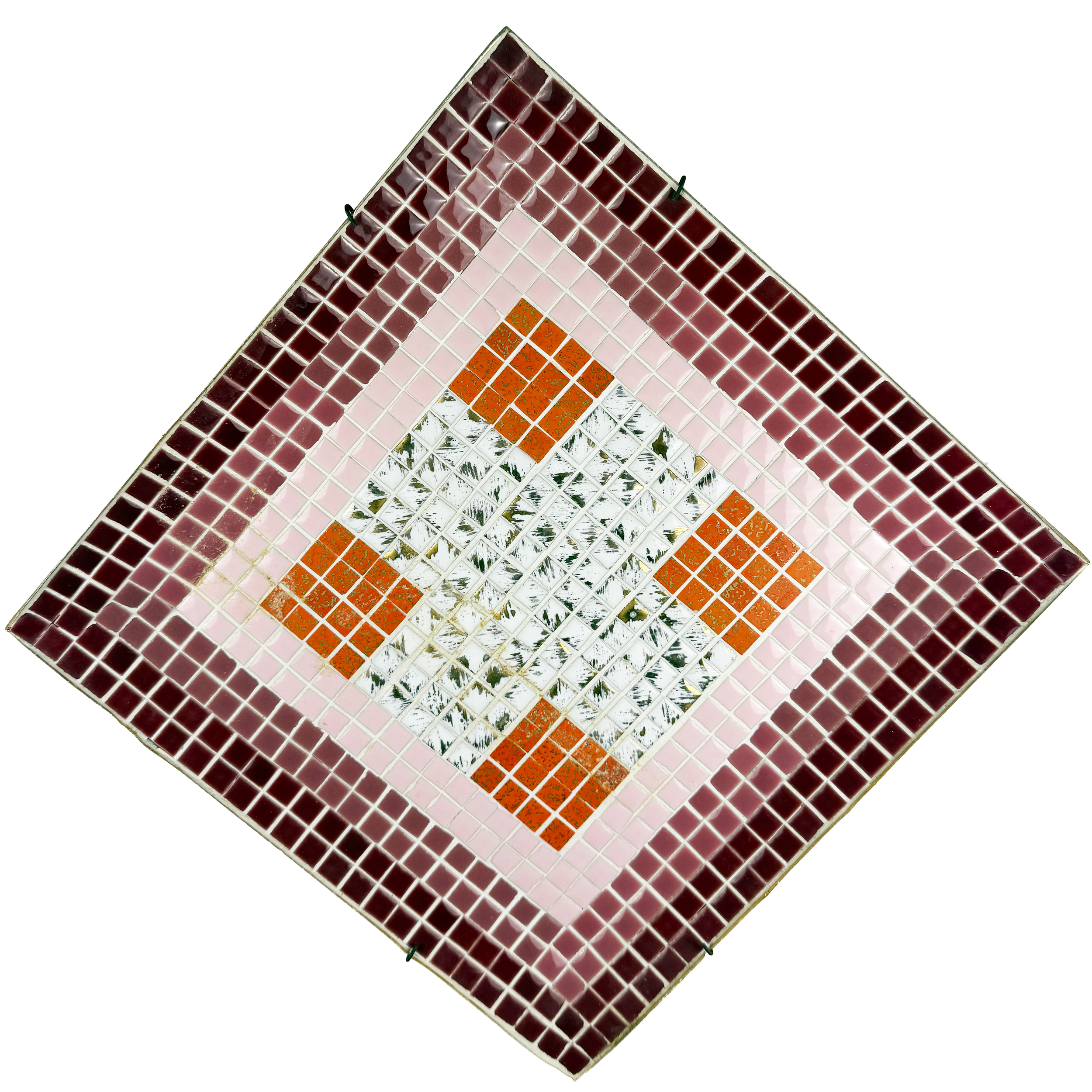 Square Mosaic Plate 11"w x 11"h