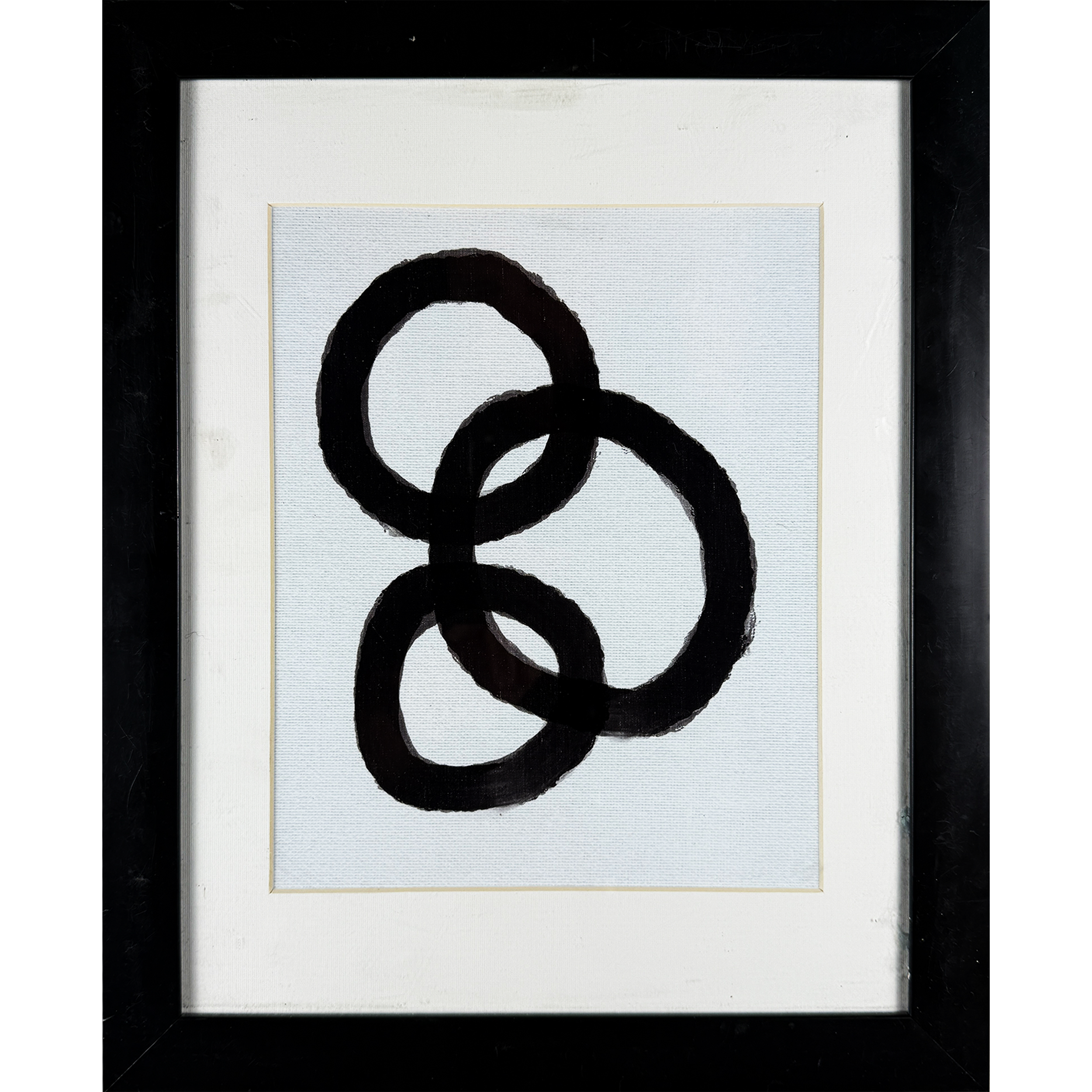 Modern Circles 13"w x 16"h