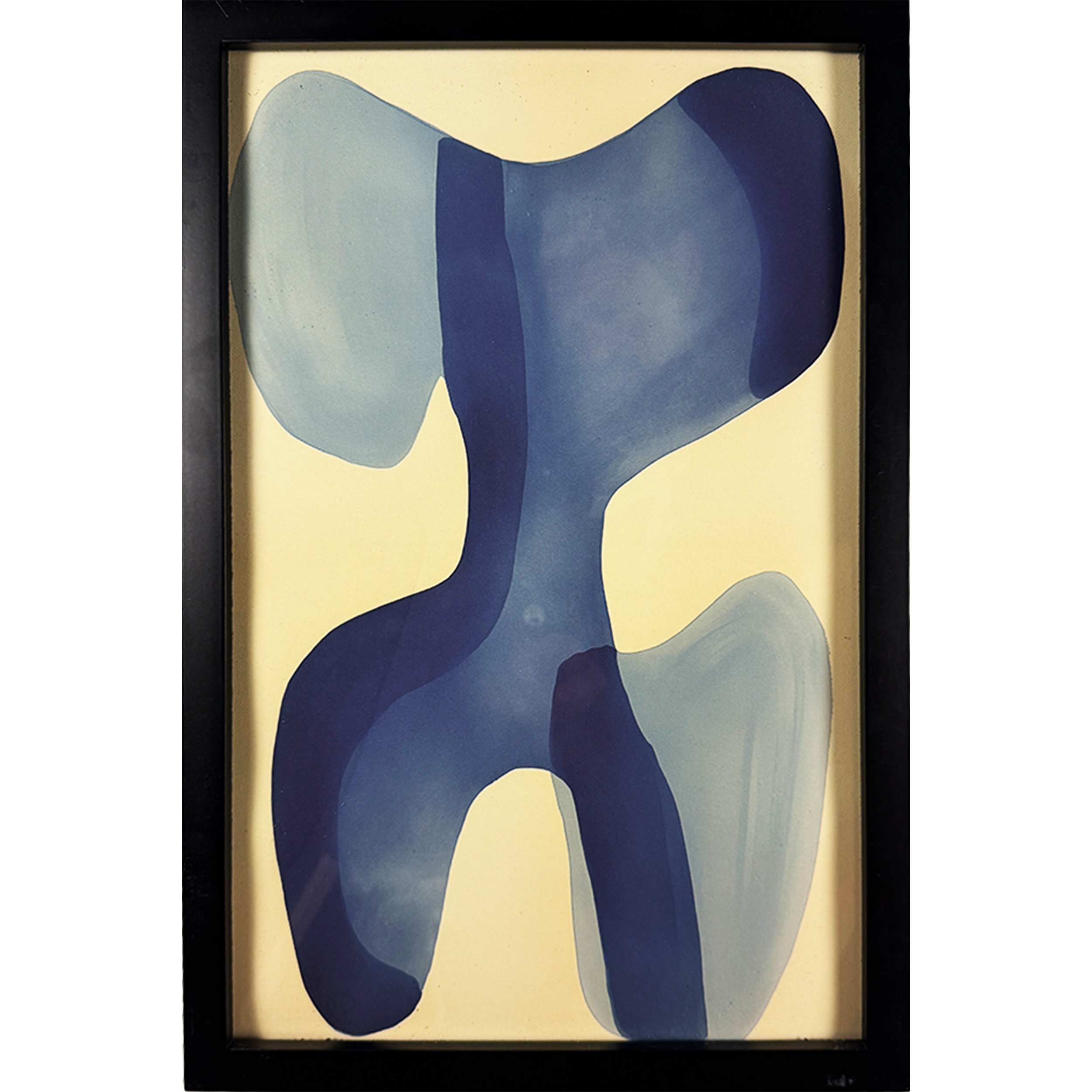 Blue Blob 12"w x 18"h
