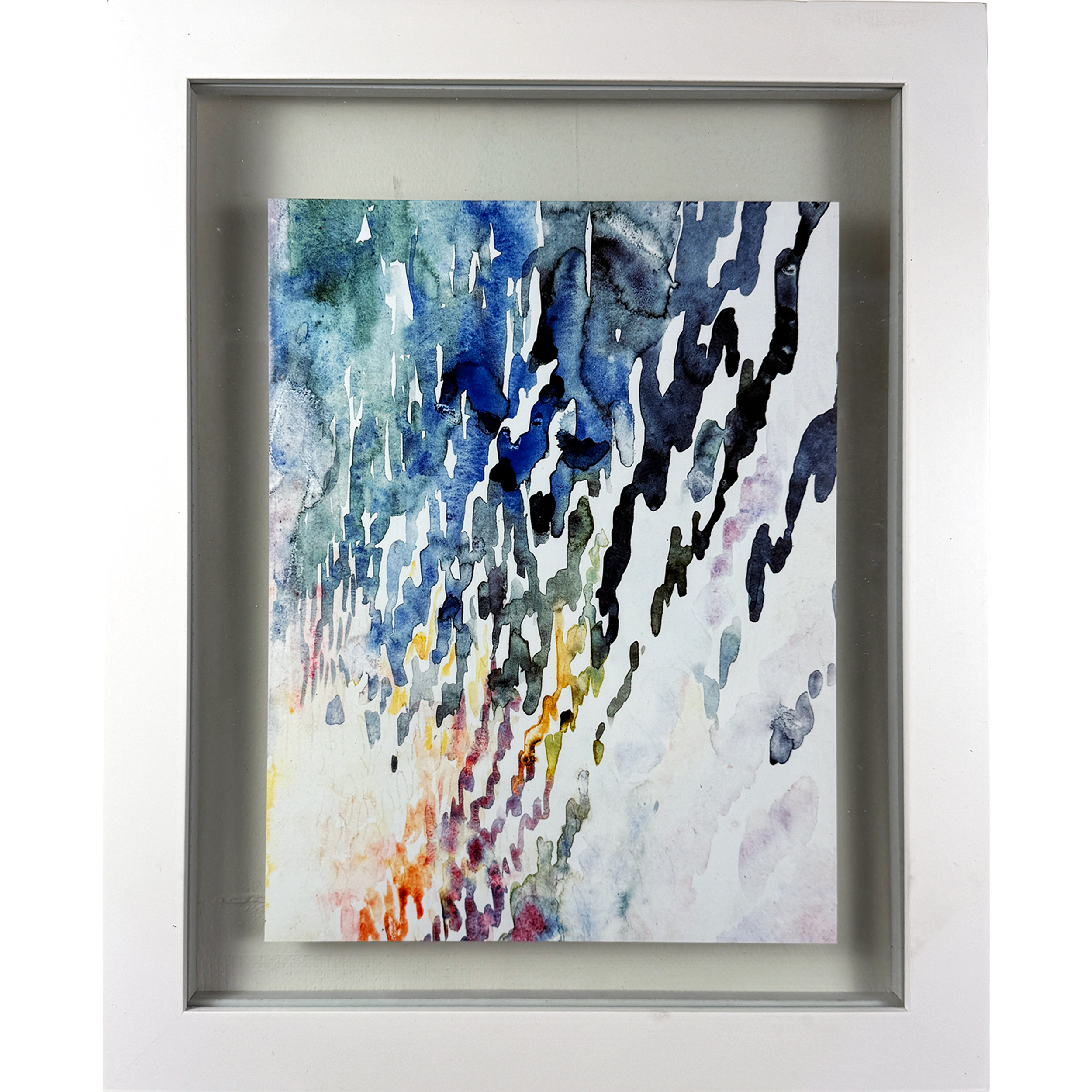 Watercolor shadow 13"w x 16"h