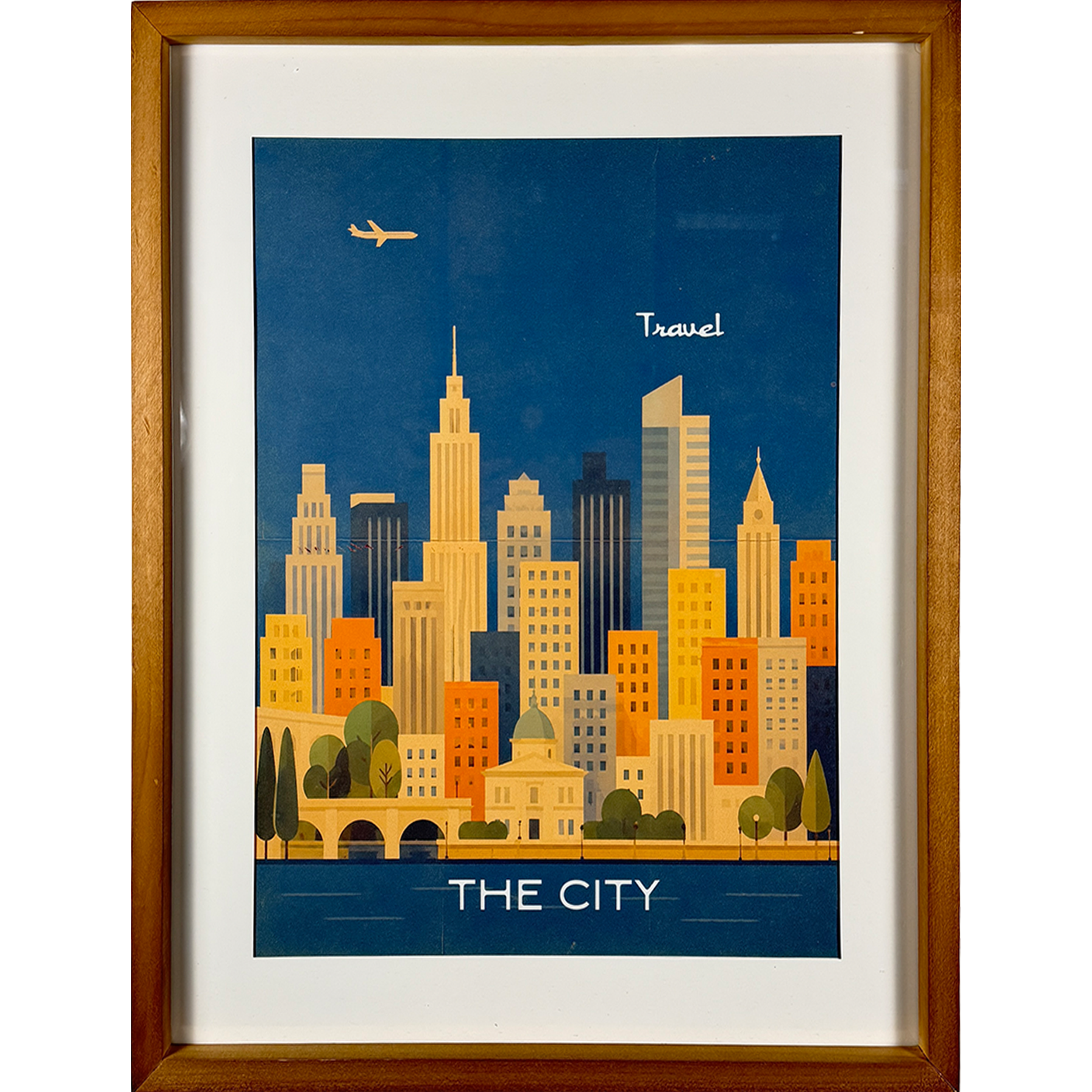 City Travel 19"w x 25"h