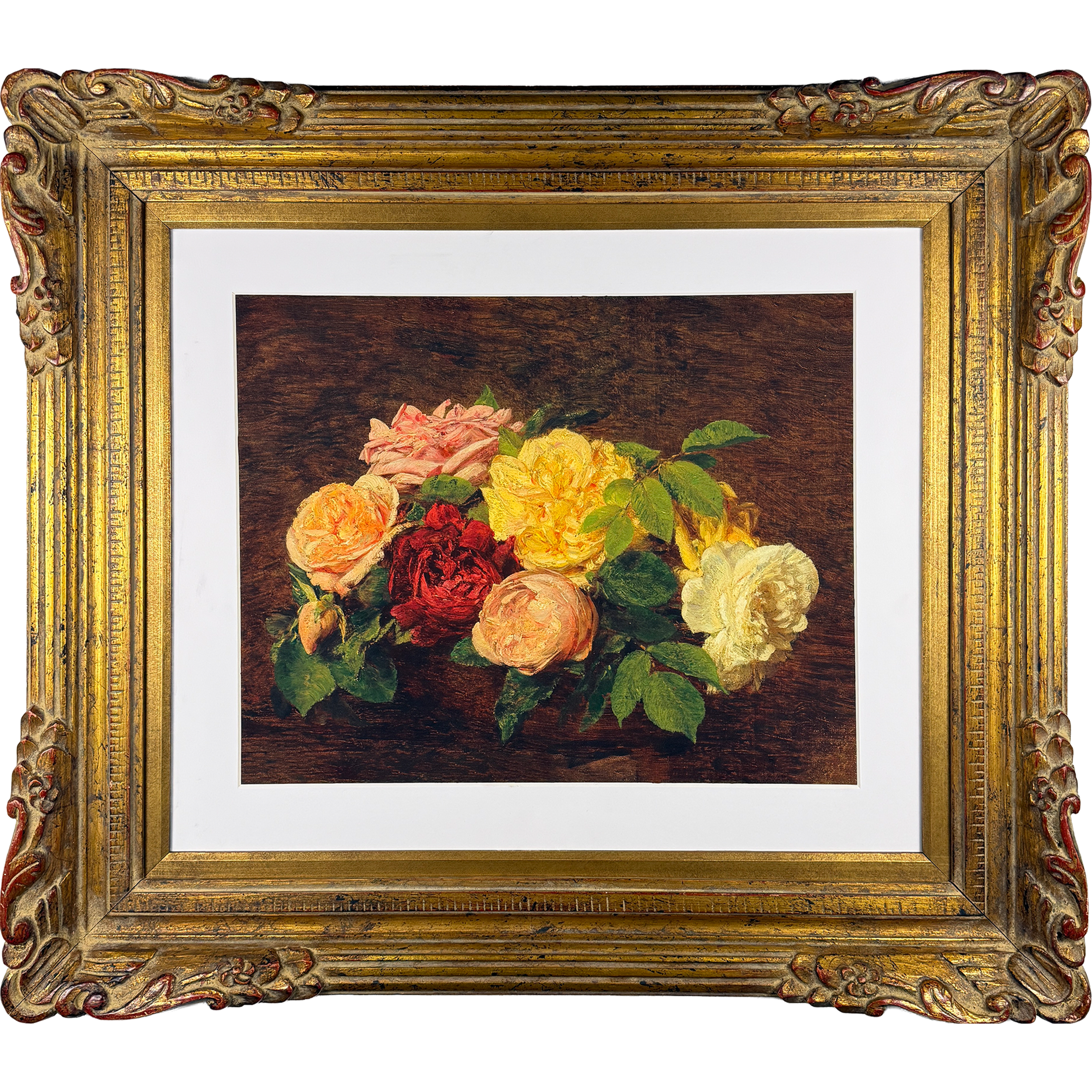 Floral Still Life 32"w x 28"h