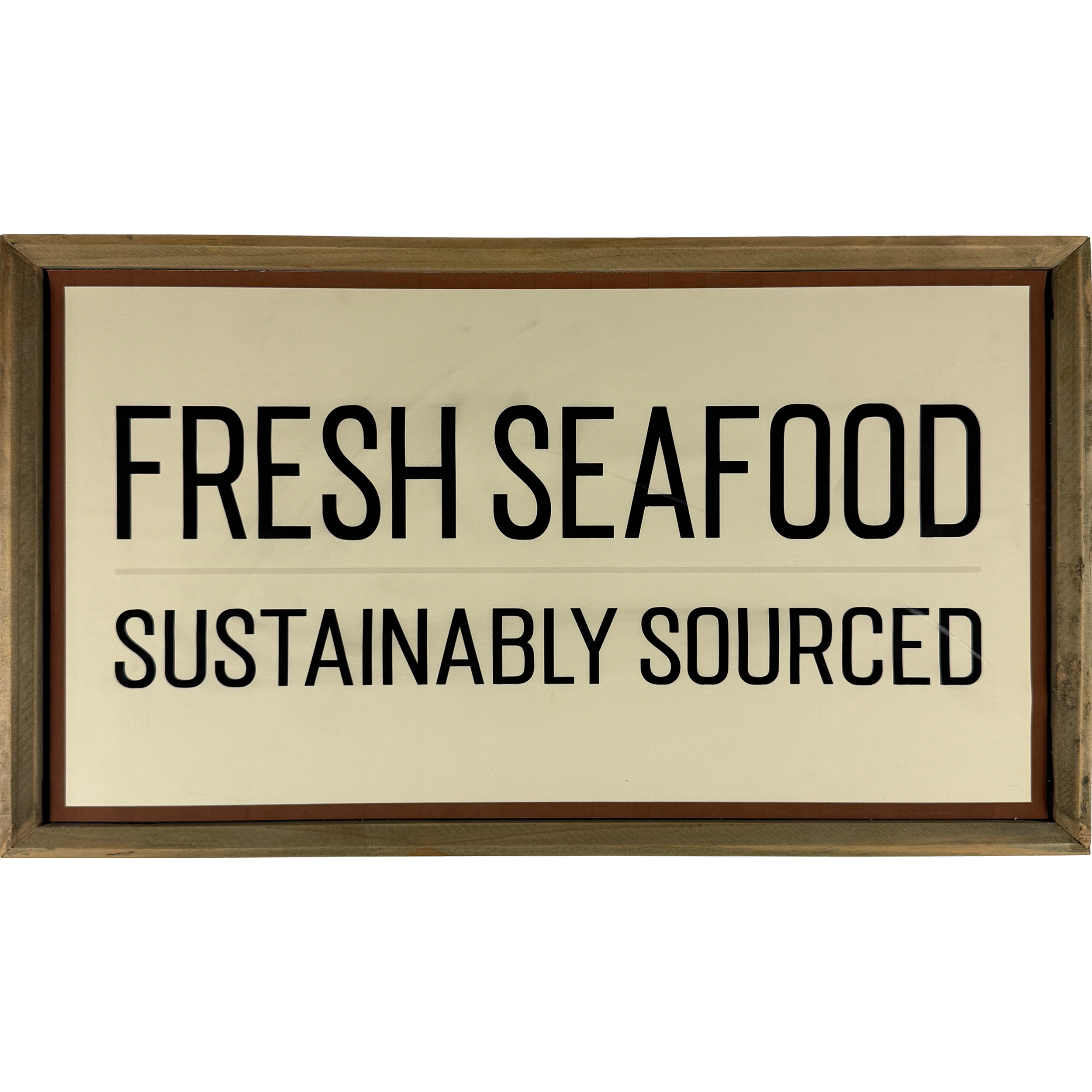 Fresh Seafood 21"w x 12"h