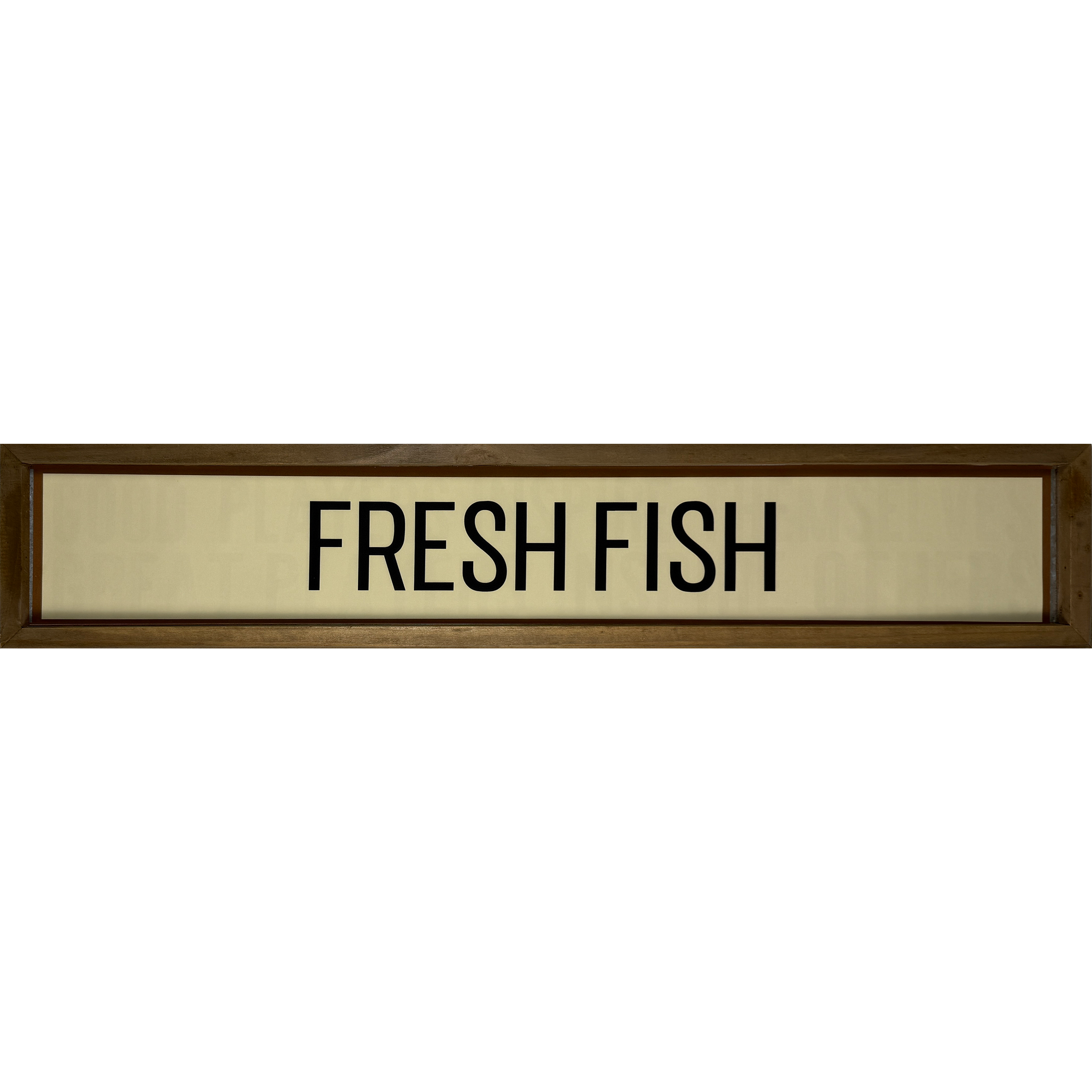 Fresh Fish 32"w x 6"h