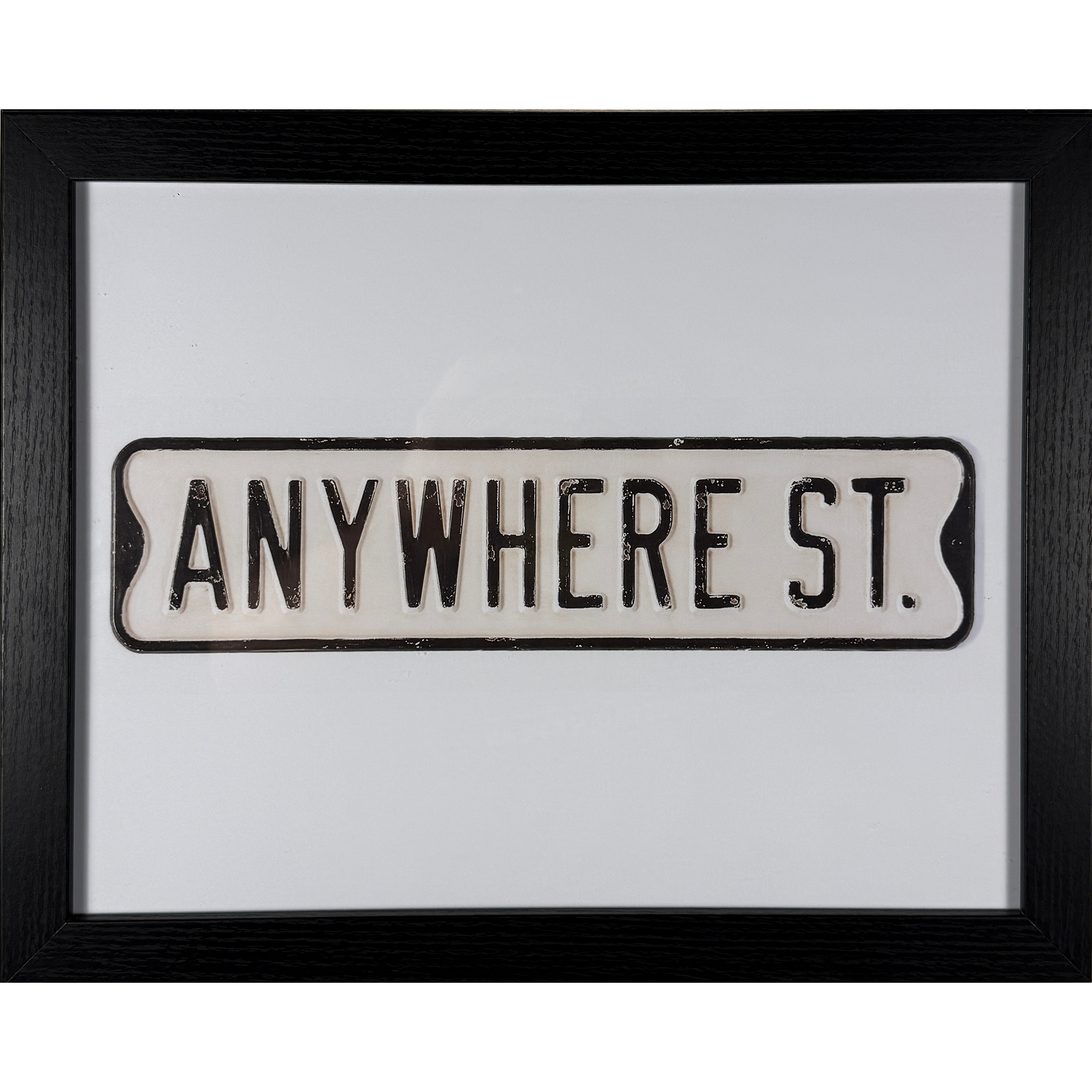 Anywhere St. 15"w x 12"h